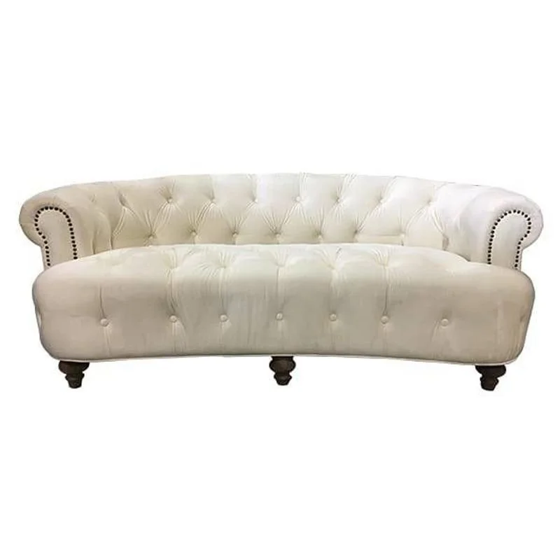 "Ella" Cream Loveseat