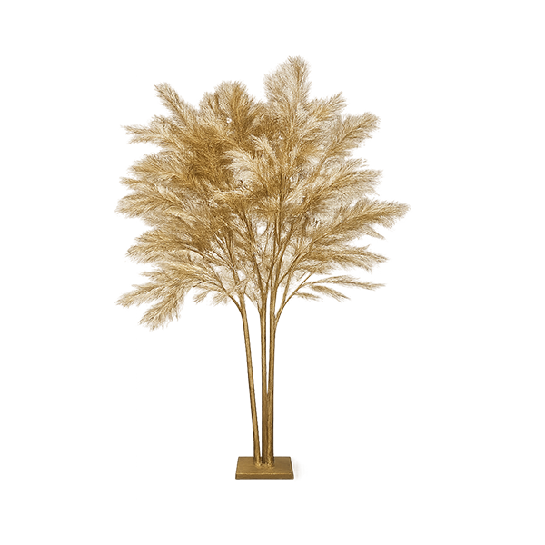 8FT Gold Palm Tree