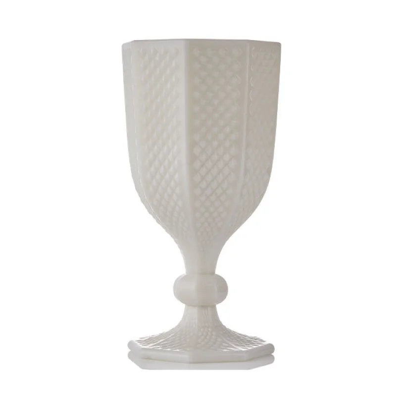 Milk Glass Goblet
