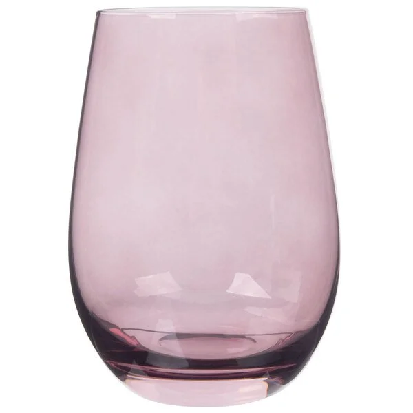 Lilac Crystal Stemless Wine/Tumbler
