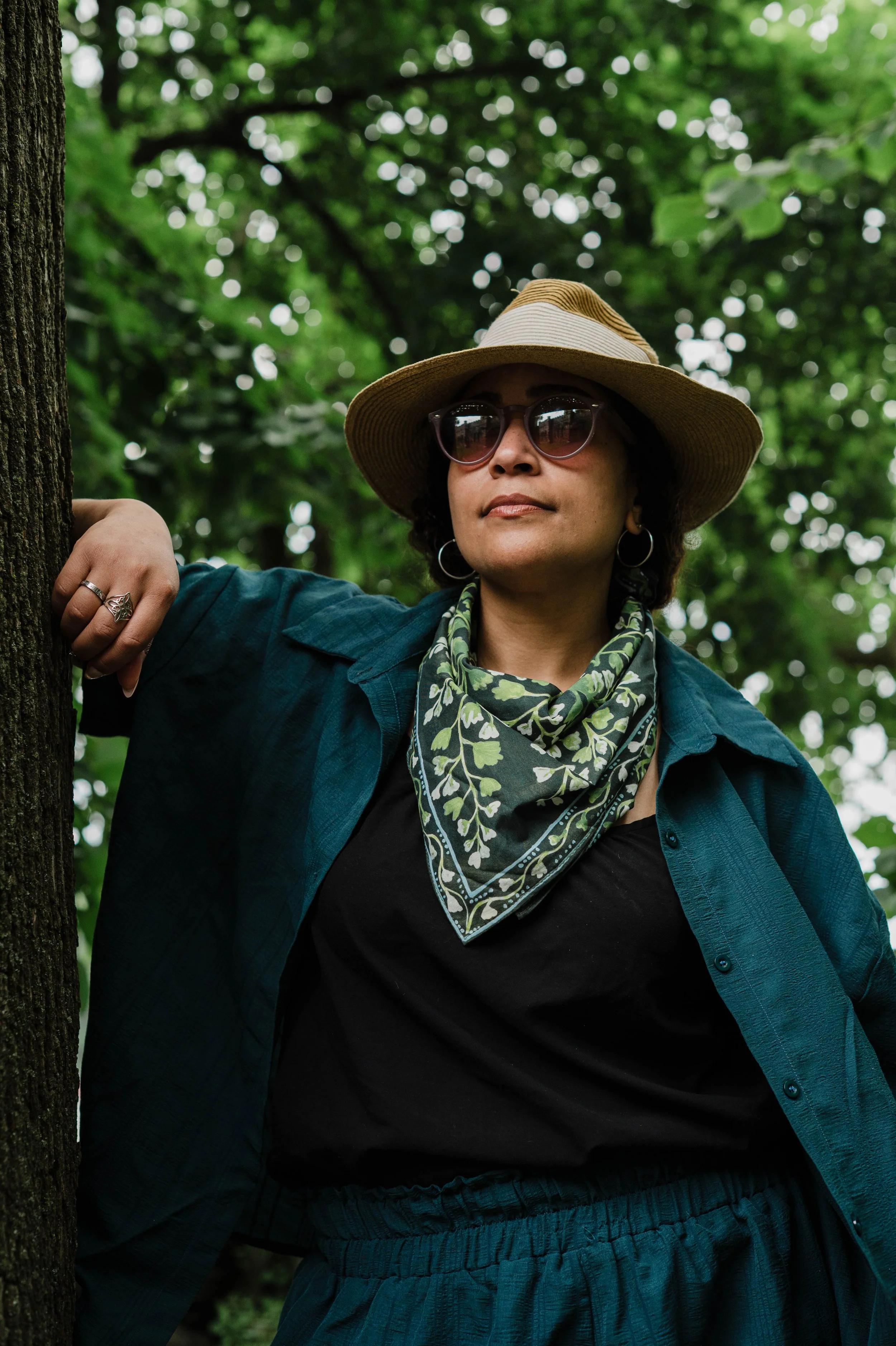 Maidenhair Fern Scarf