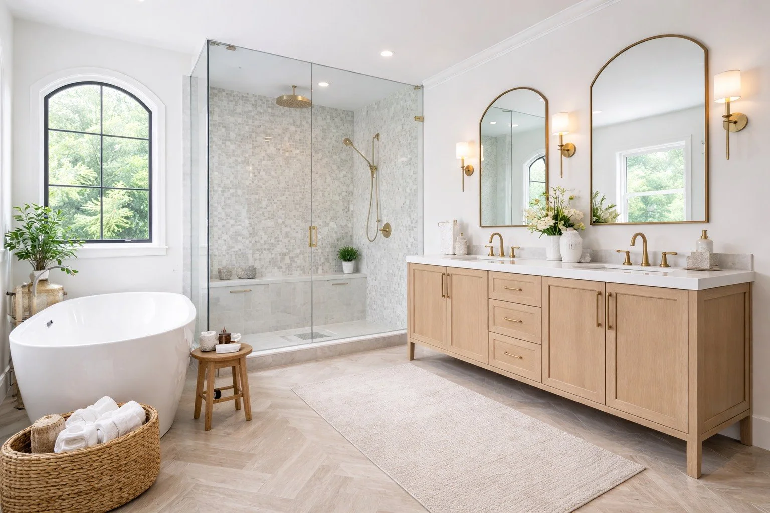 Bathroom renovation interior design