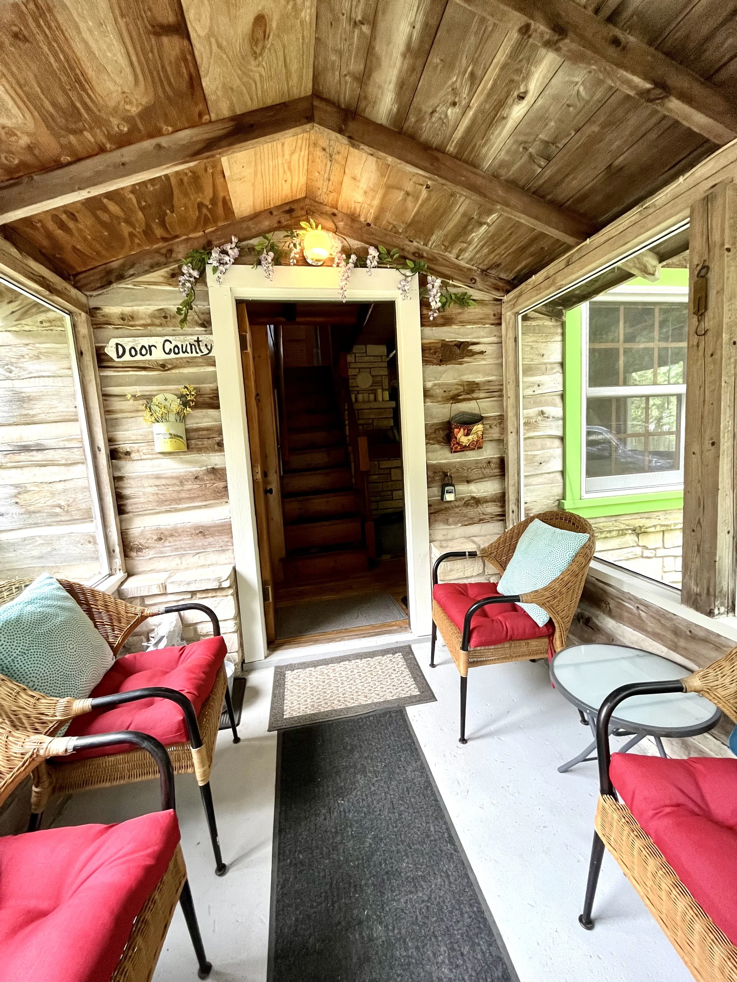 Northwind 1 Rental Cottage, Door County, Wisconsin. Northern Door