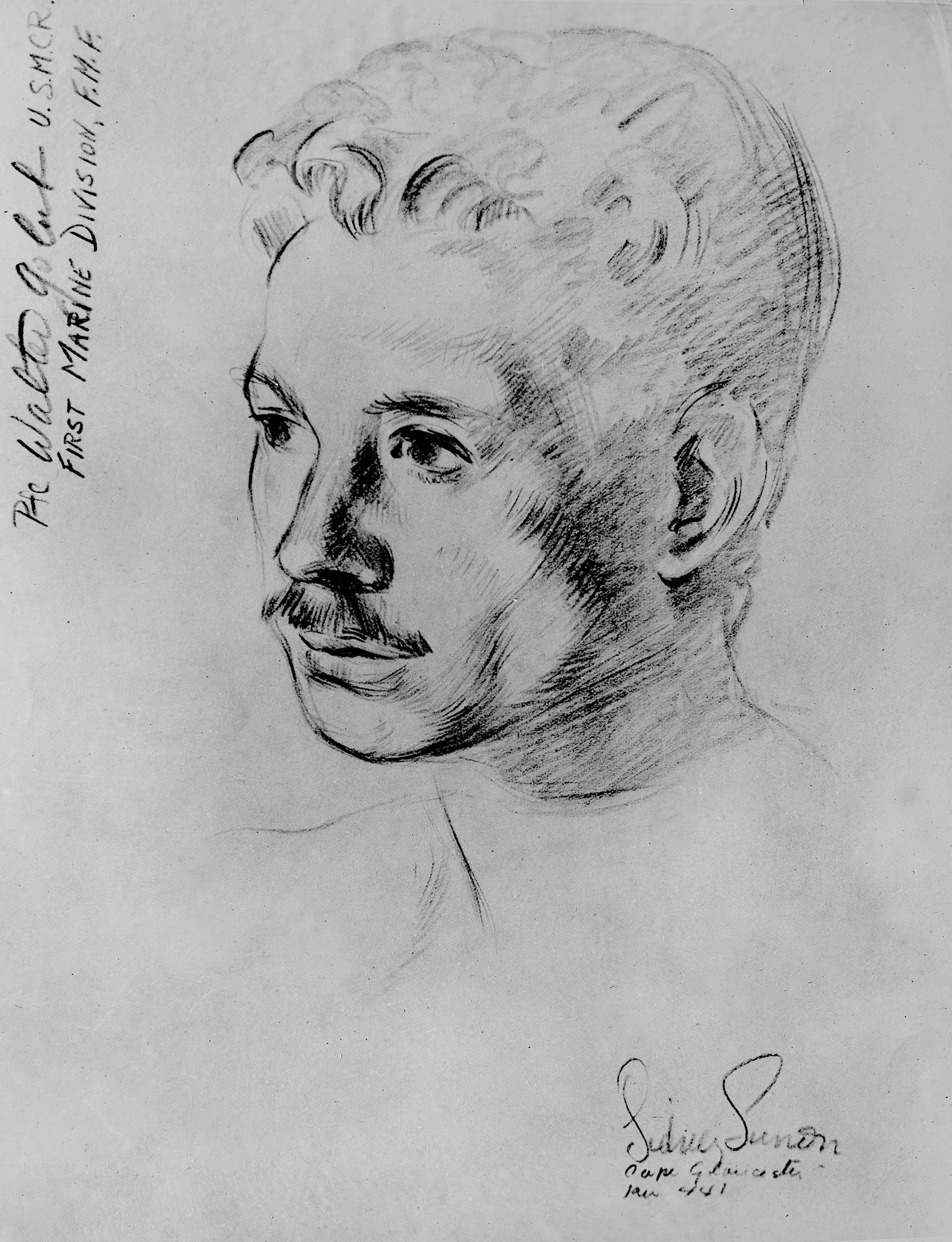 Walter Goluf - First Marine Division