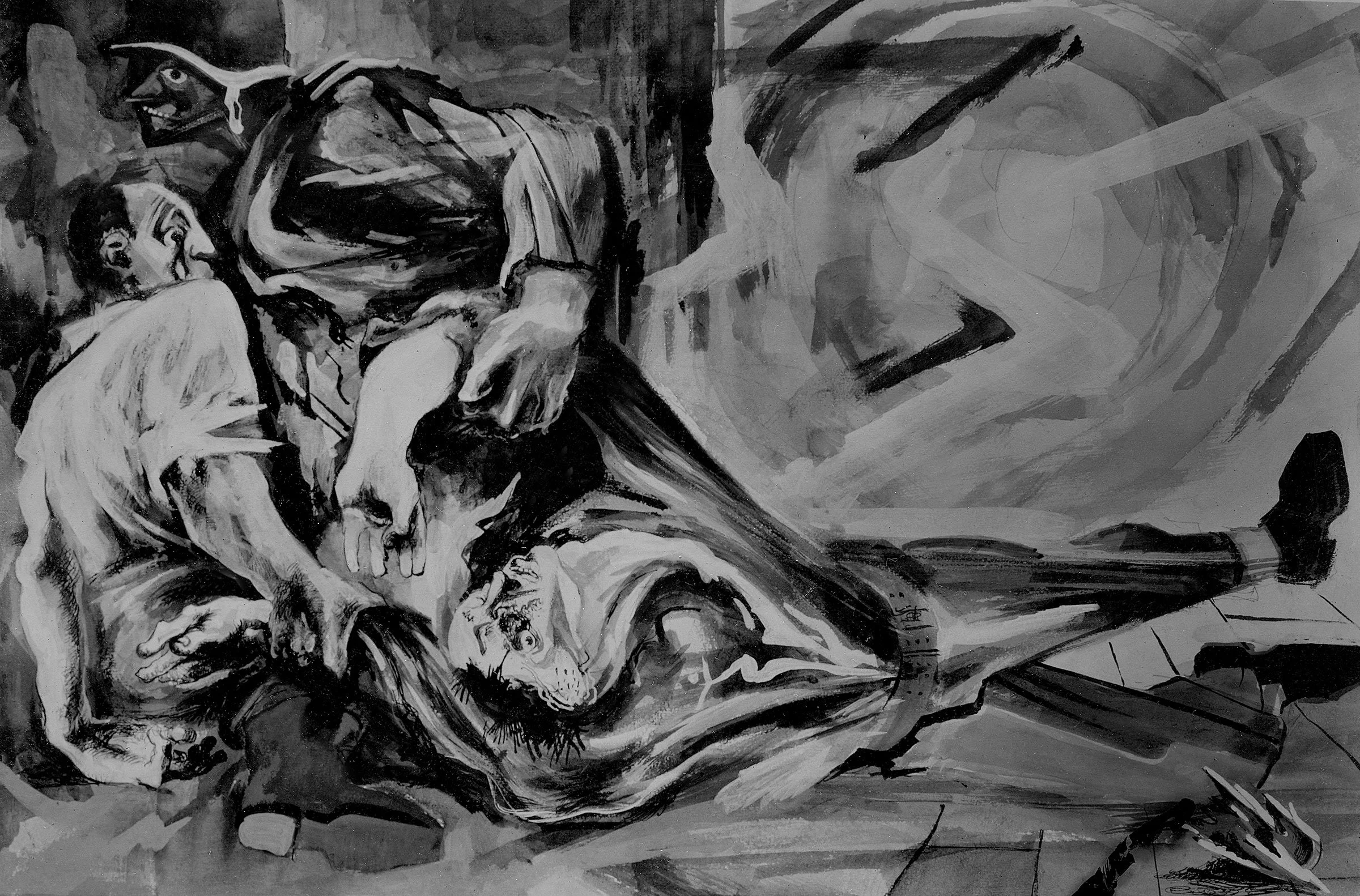 32.	Shell Burst in Santo Tomas Prison 