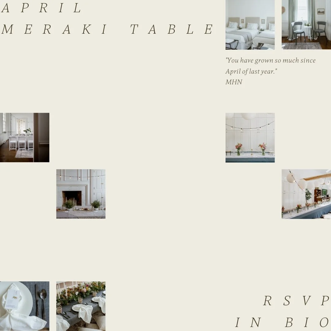 &quot;You have grown so much since April of last year.&quot; @morganharpernichols

Entering into April 2023 has us reflecting. So much has changed. Grieving, growing, flourishing, resting, making space for the new, and saying goodbye to the old. 

Th
