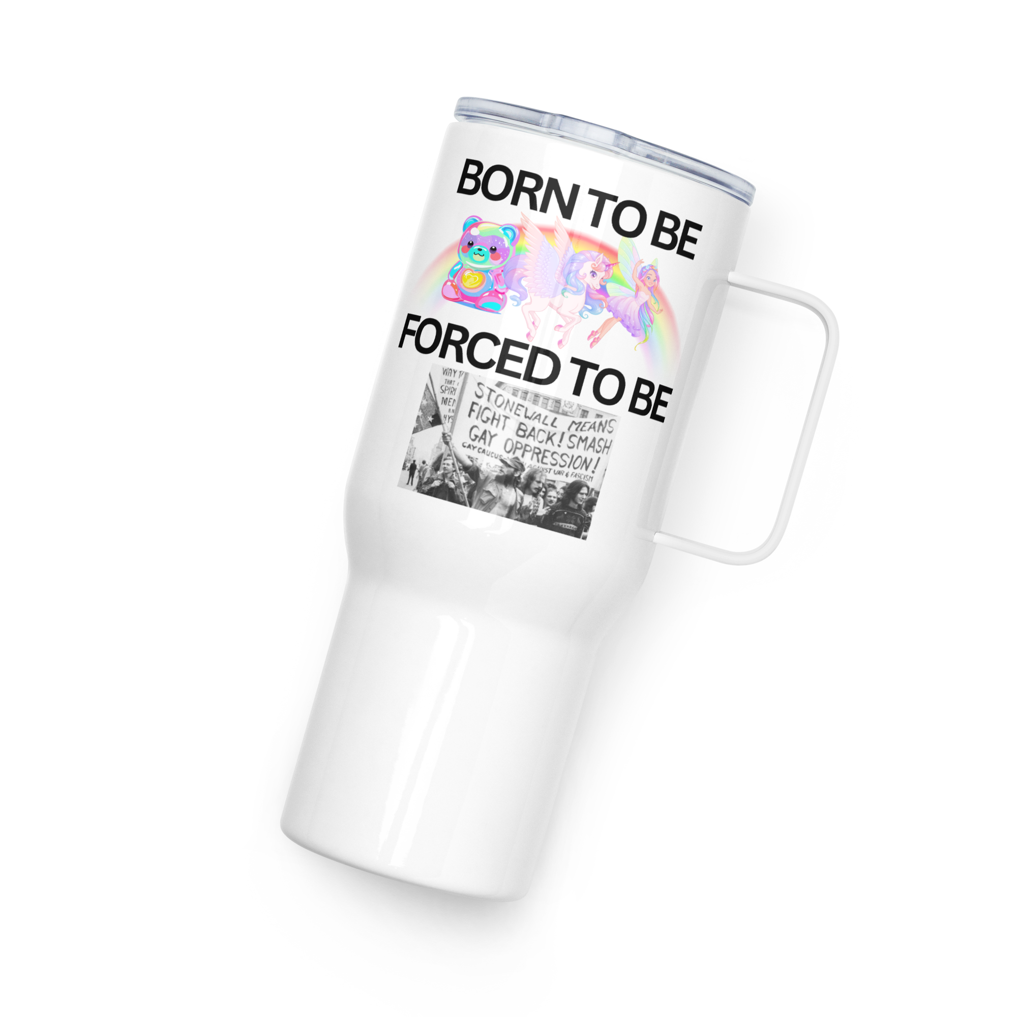 Stonewall Riots LGBTQ Travel Mug