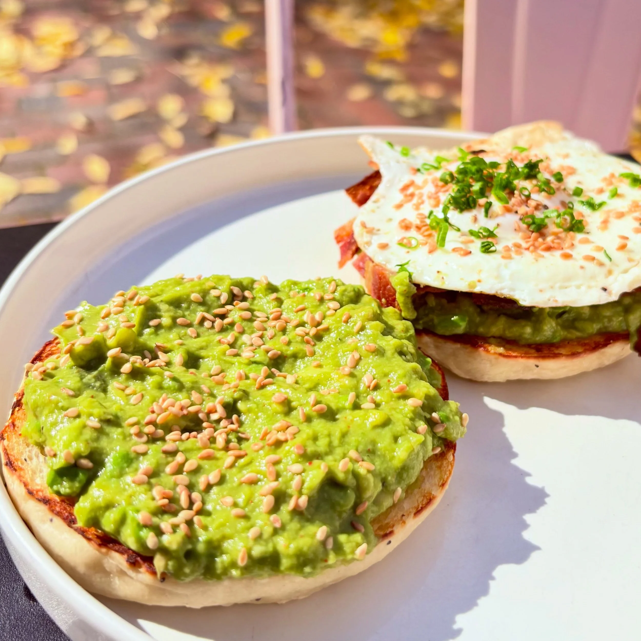 Ducky Spiced Avocado Smash Muffin this weekend!