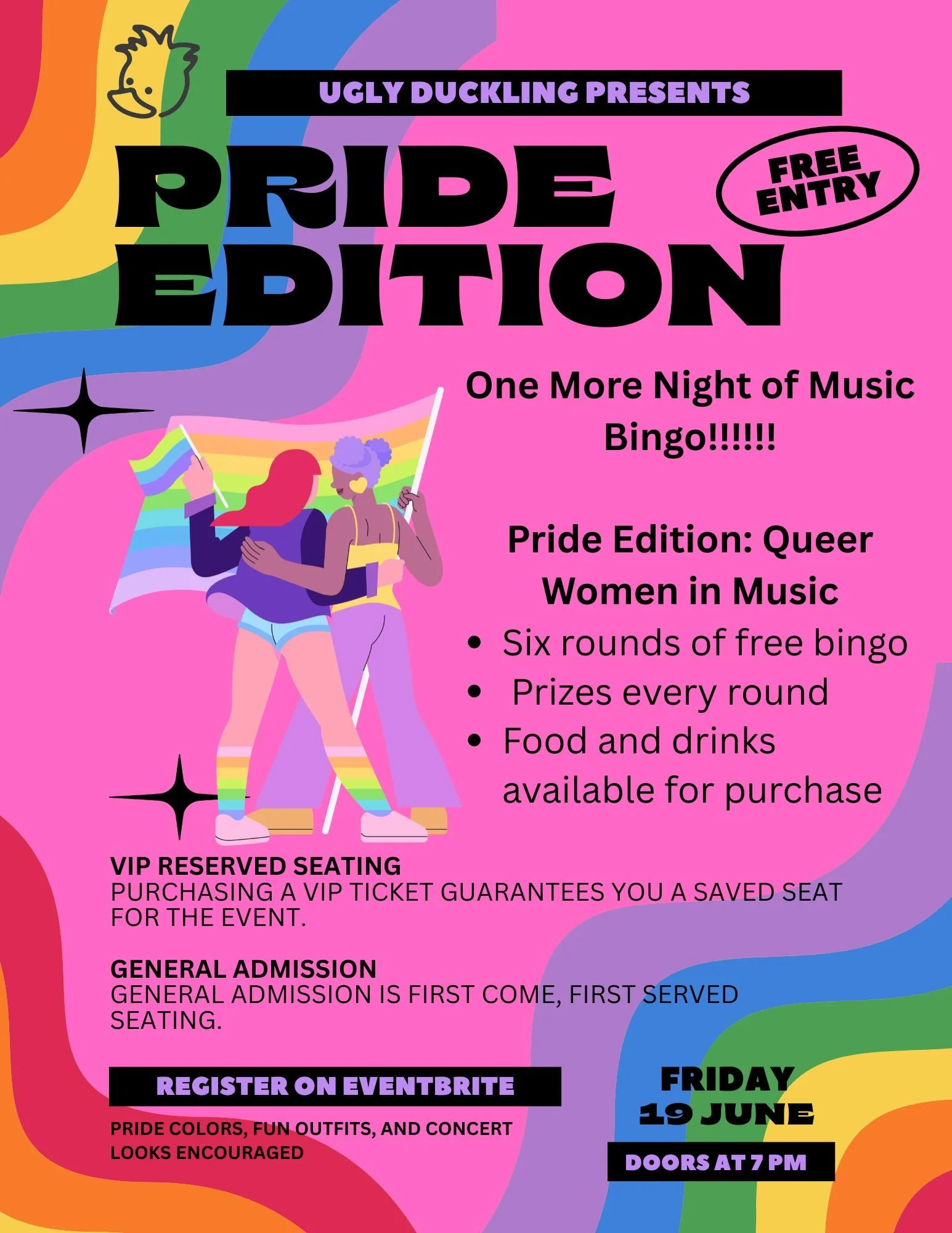 Pride Bingo - Portland Maine