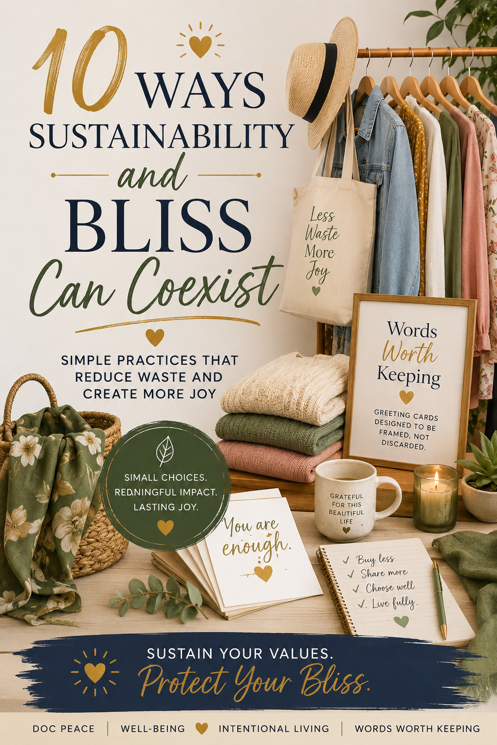 10 Ways Sustainability and Bliss Can Coexist