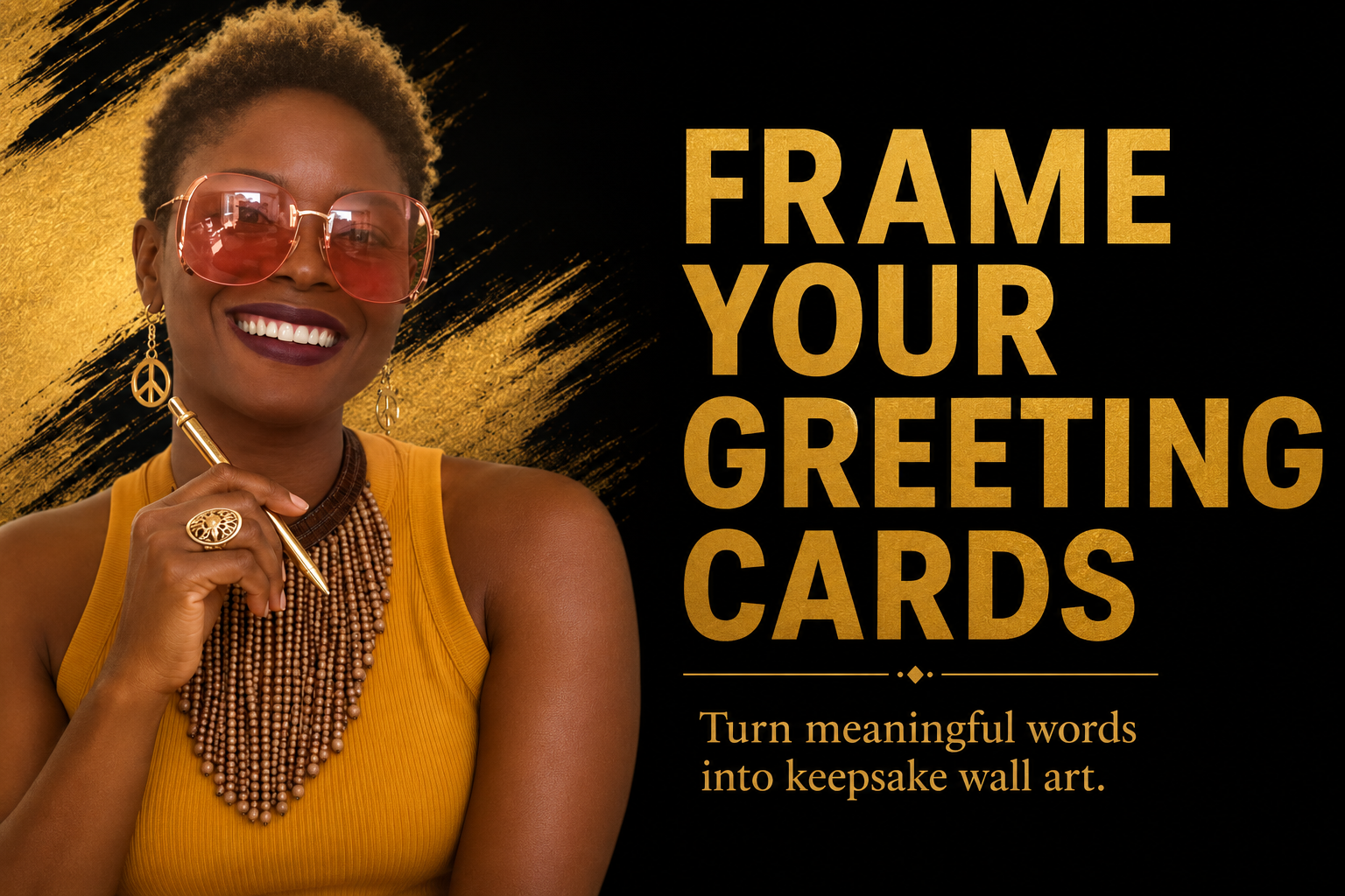 How to Frame Greeting Cards and Turn Them into Meaningful Wall Art