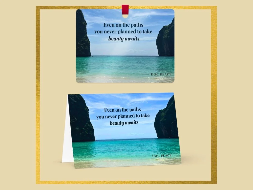 Beauty Awaits Card + Ornament Keepsake Gift Set