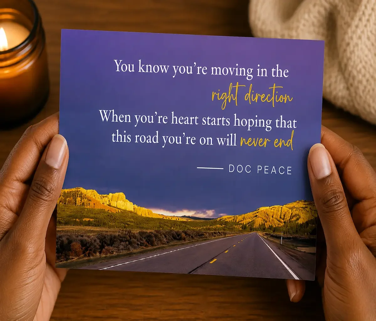 Frame-worthy New Chapter Card | Greeting Card Set of 3