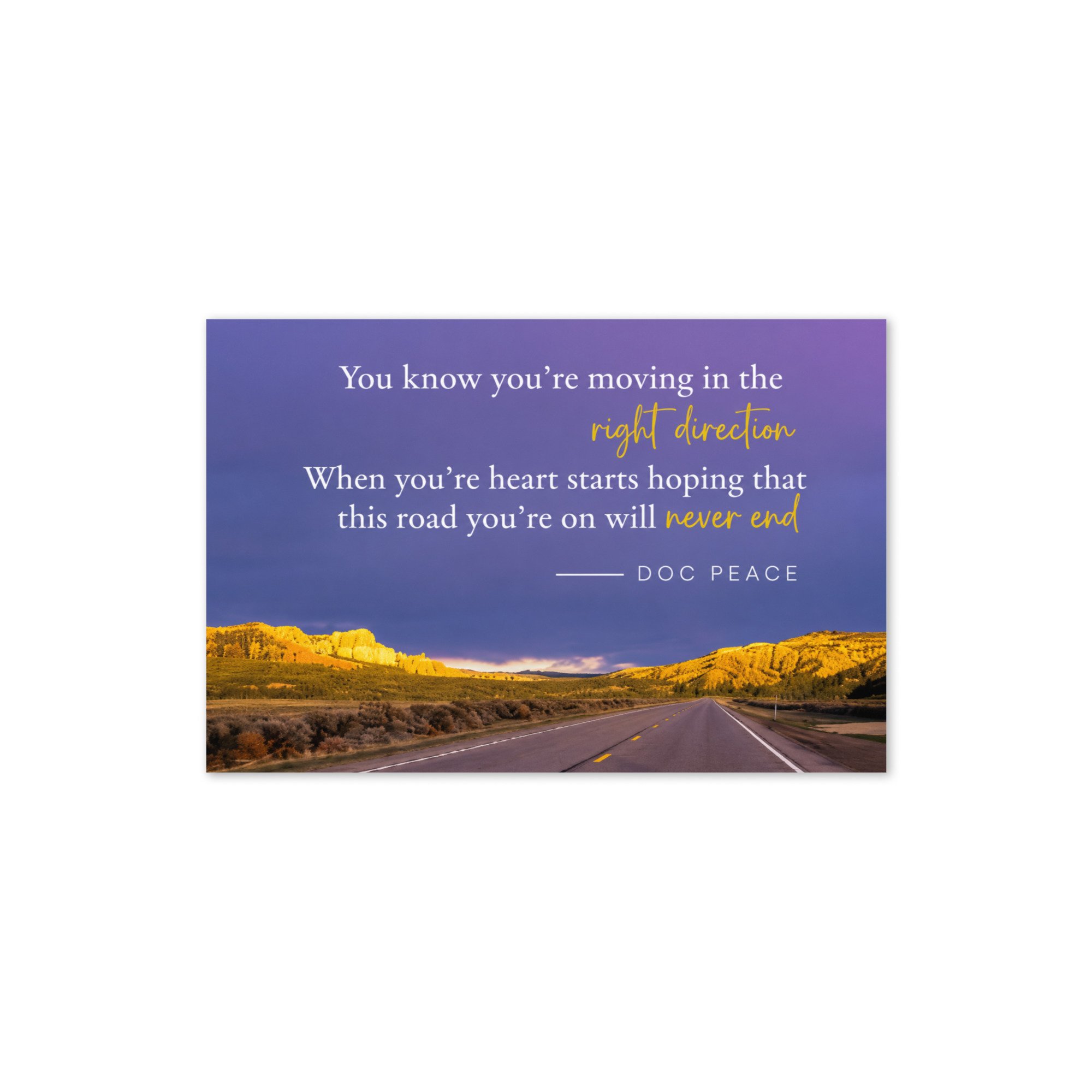 Right Direction — Greeting Card 3 Pack