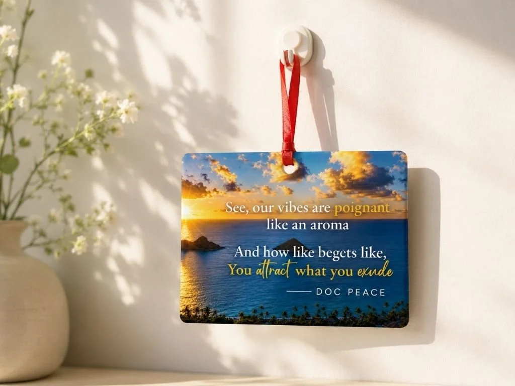 You Attract What You Exude Keepsake Ornament