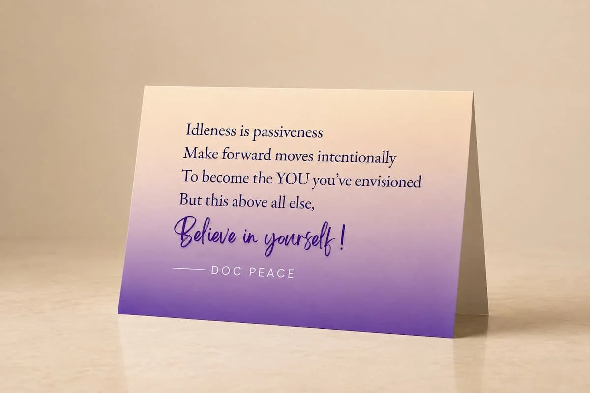 Believe in Yourself Floverb™ Keepsake Gift Set