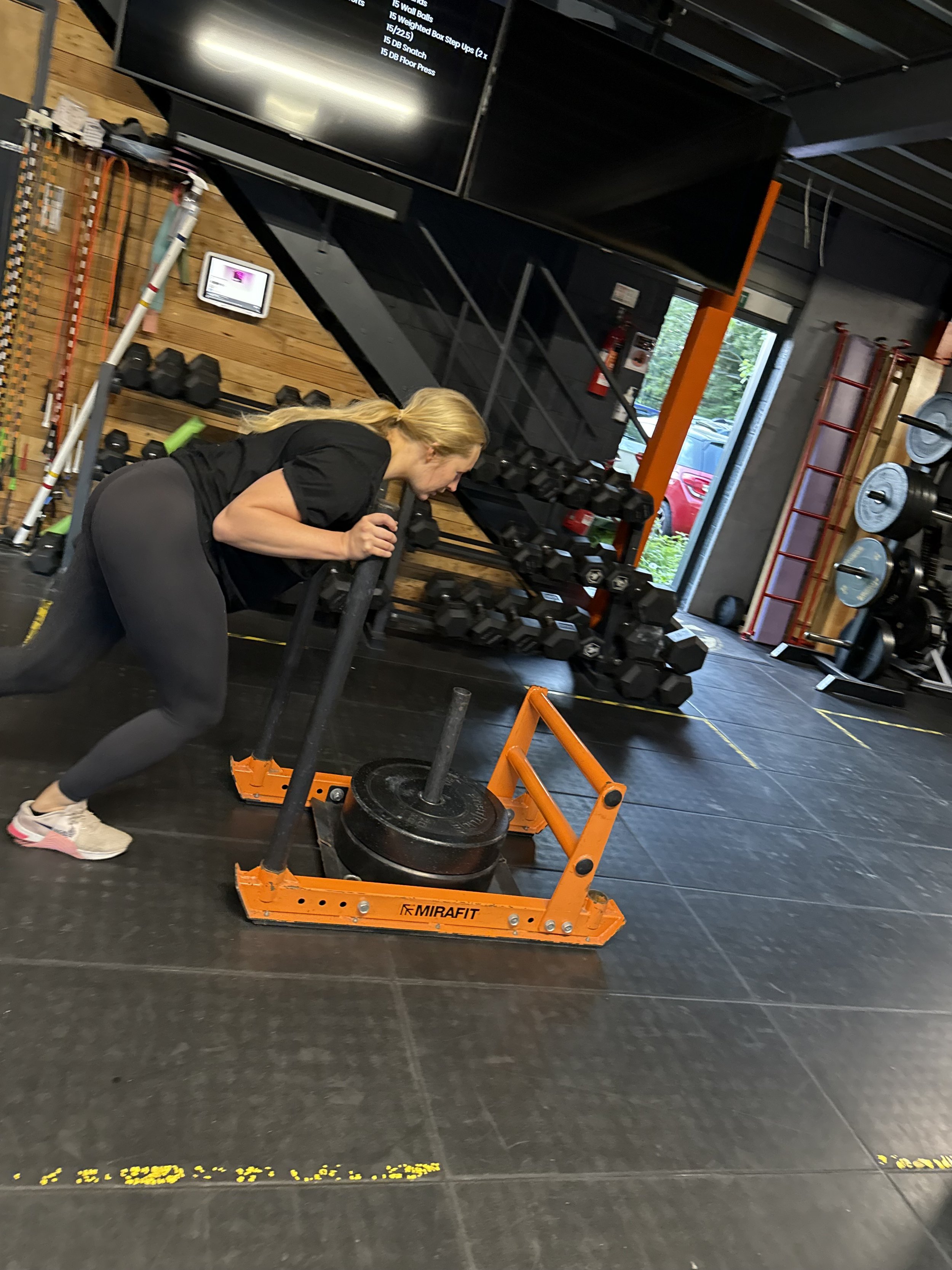 Hyrox race training at AFS Andover