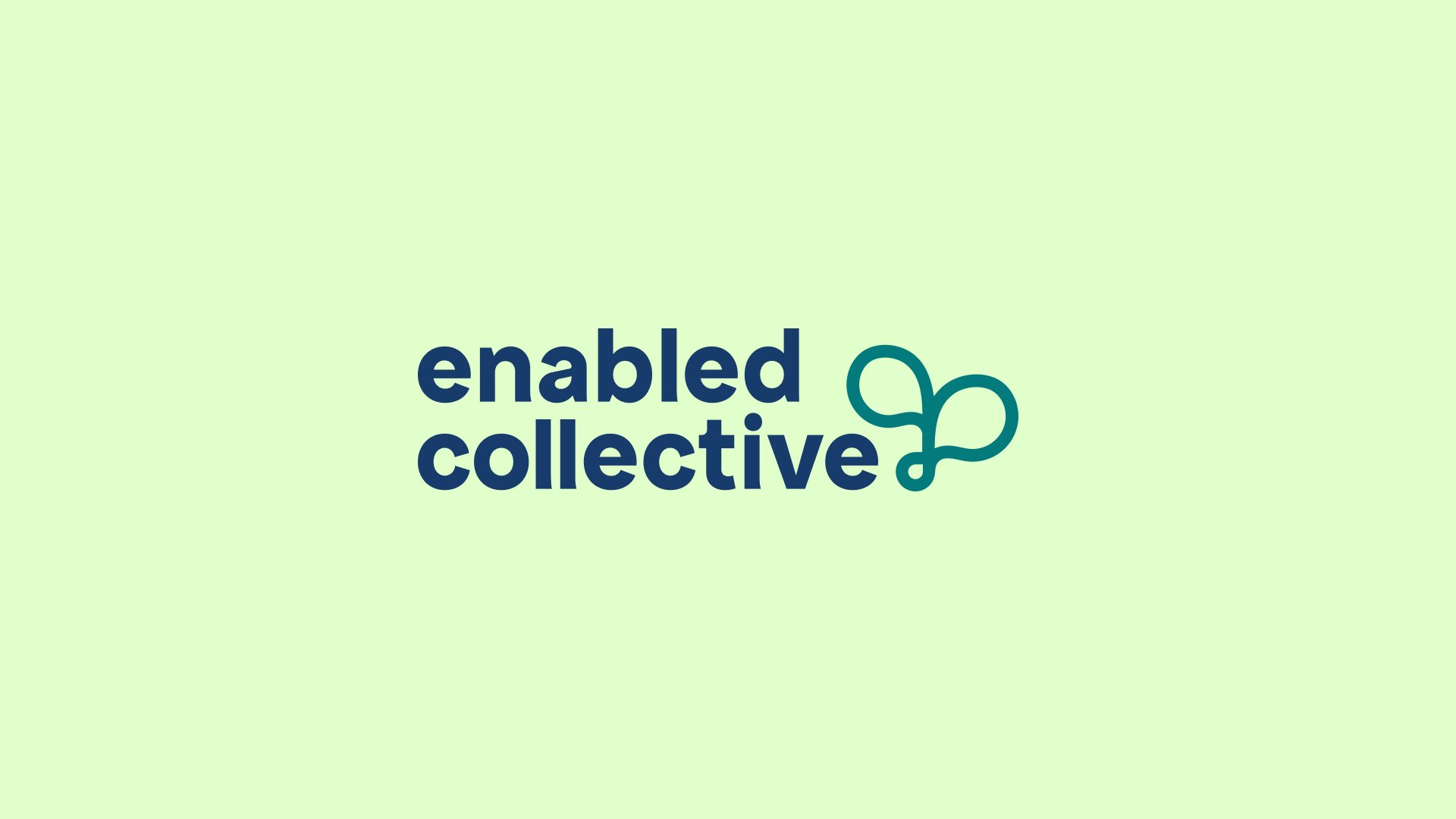 Brand Identity for Enabled Collective, a professional network for neurodivergent individuals