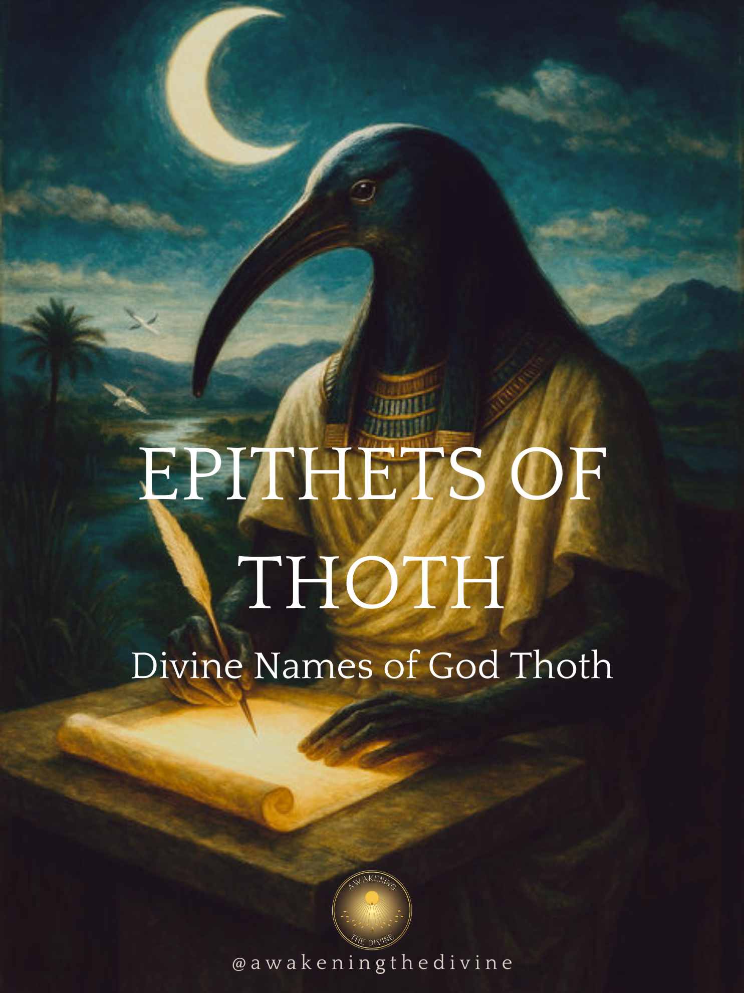 Epithets of Thoth