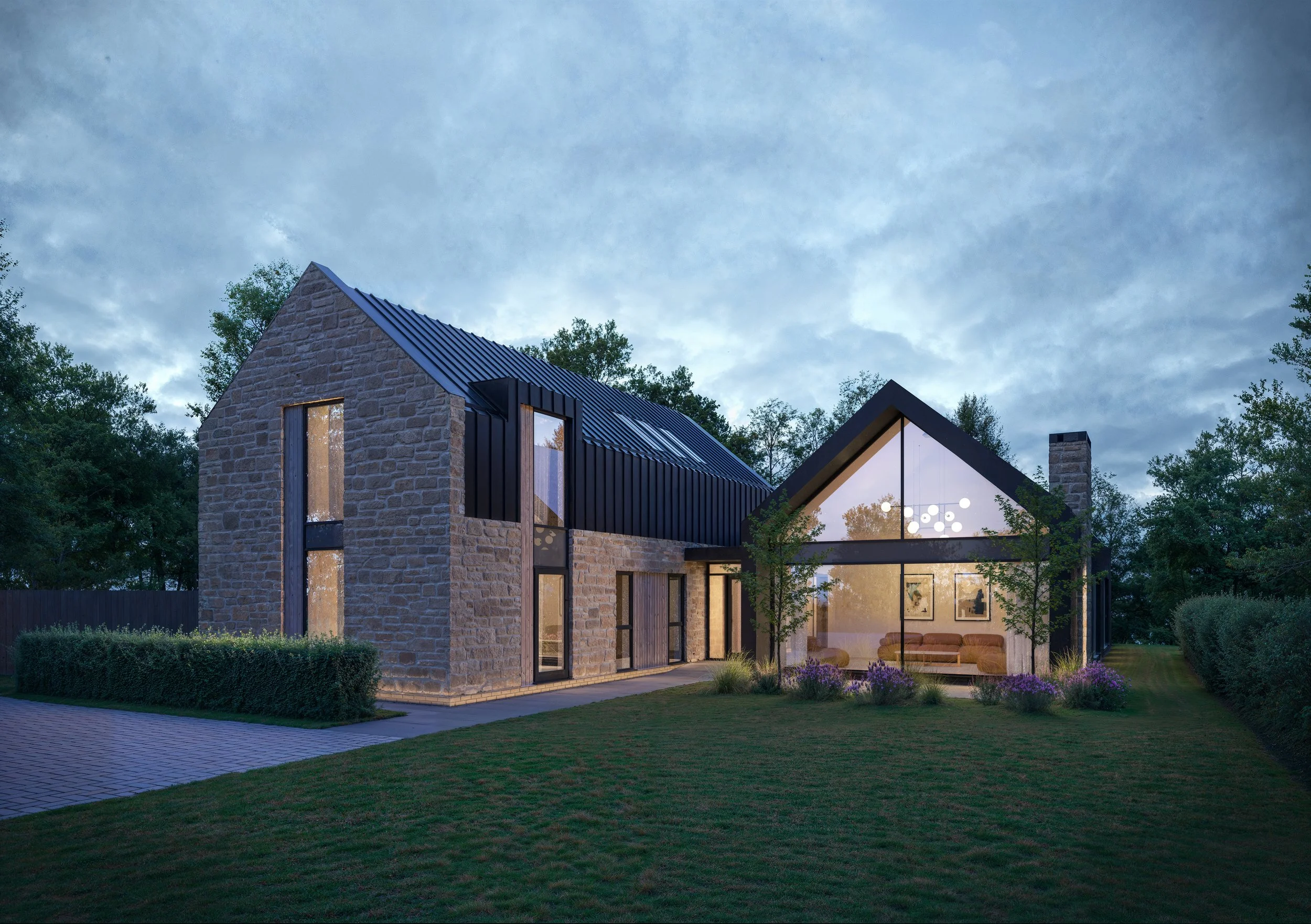 High Pines: Fulbeck, Development