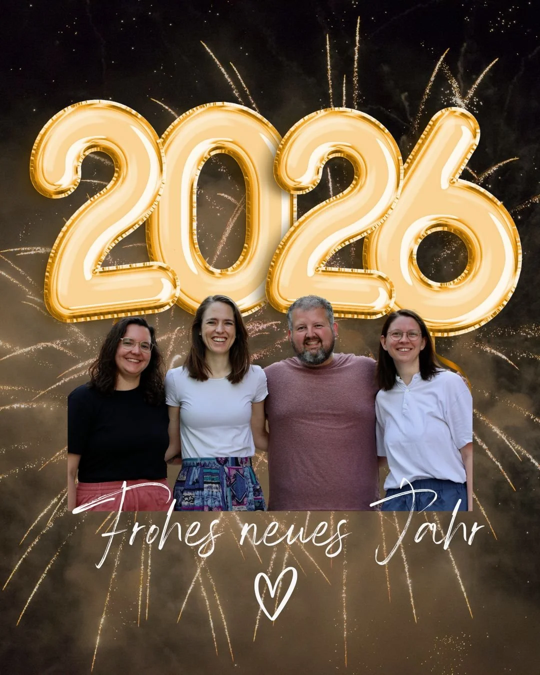 Ein frohes neues Jahr f&uuml;r euch alle! Wir freuen uns auf viel Zeit f&uuml;r Gemeinschaft, fragen und zuh&ouml;ren, nachhaken, lachen und weinen und ganz viel Zeit f&uuml;r Spiele mit euch.