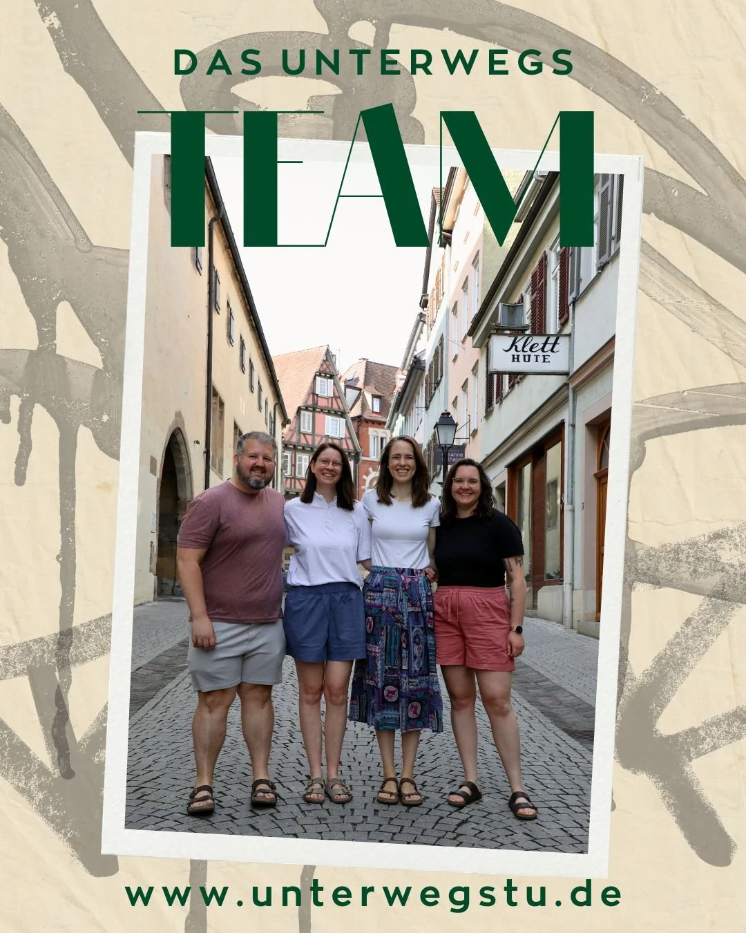 Wir sind das Unterwegs Team und wir sind f&uuml;r euch da 🤗 Unterwegs ist eine christliche Studierendengruppe und f&uuml;r uns bedeutet das, alle sind willkommen. Egal ob du glaubst, was du glaubst, ob du wei&szlig;t, was du glauben m&ouml;chtest - 