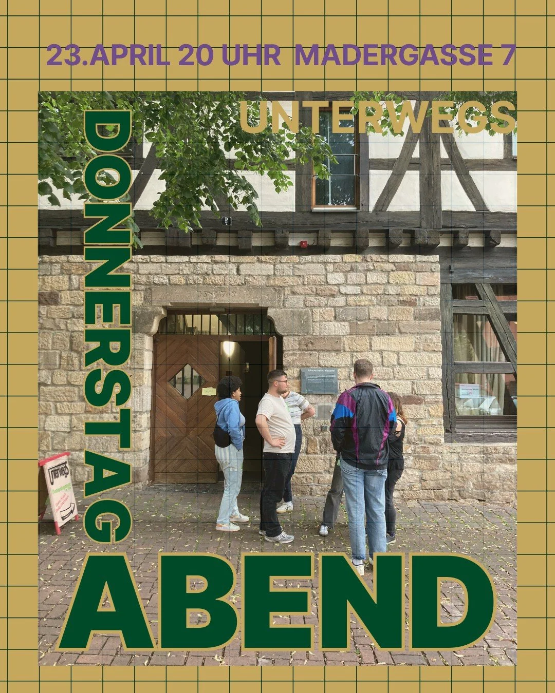 Morgen ist's soweit - der erste Donnerstagabend des Semesters und wir freuen uns auf euch!

⏰20 Uhr
📍Madergasse 7, Jakobusscheuer

#unterwegst&uuml; #studierenint&uuml;bingen #unit&uuml;bingen #t&uuml;bingen