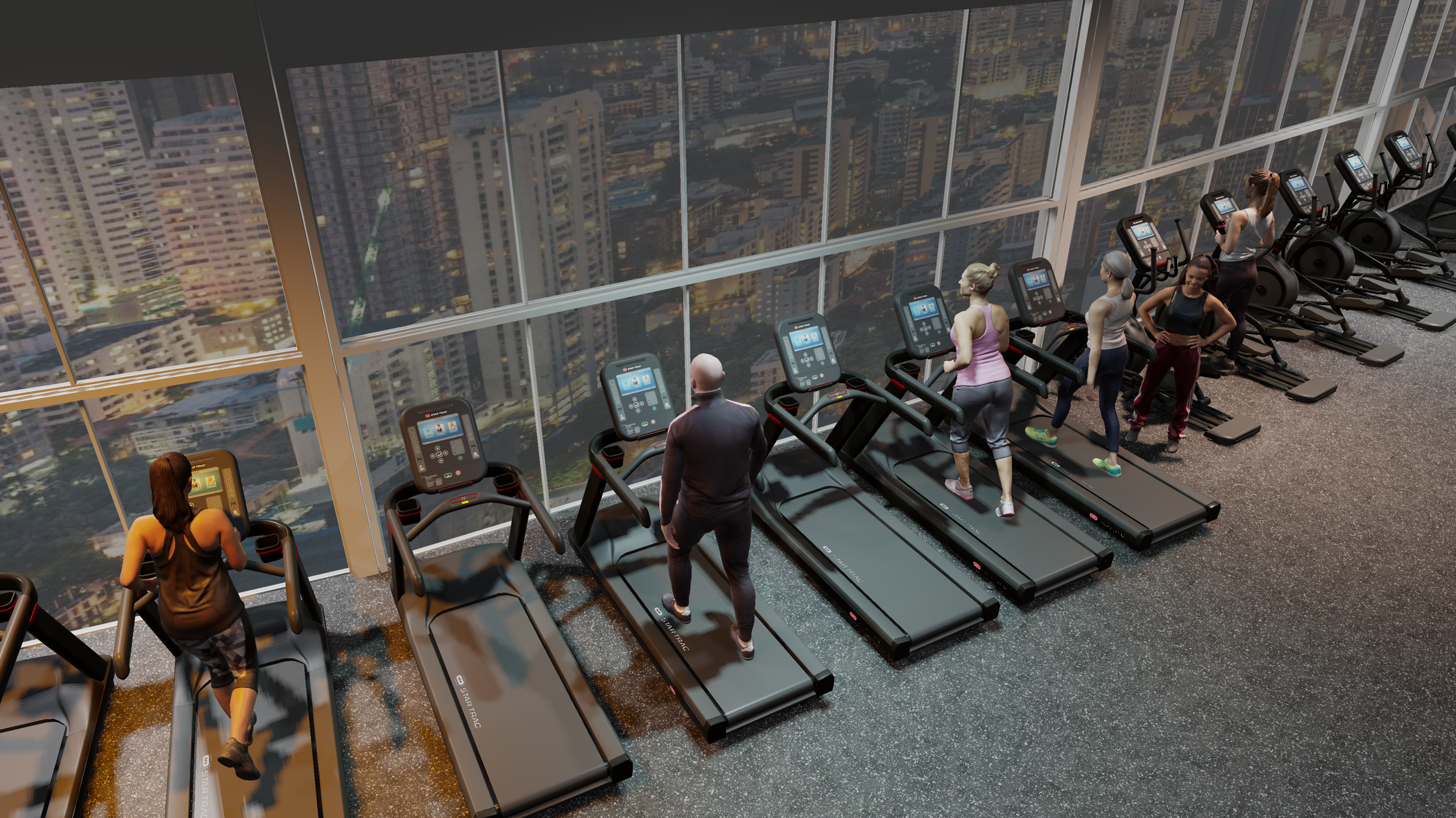 Diseñando el futuro del fitness: Libere el poder de ECDESIGN para crear el espacio de gimnasio de sus sueños.