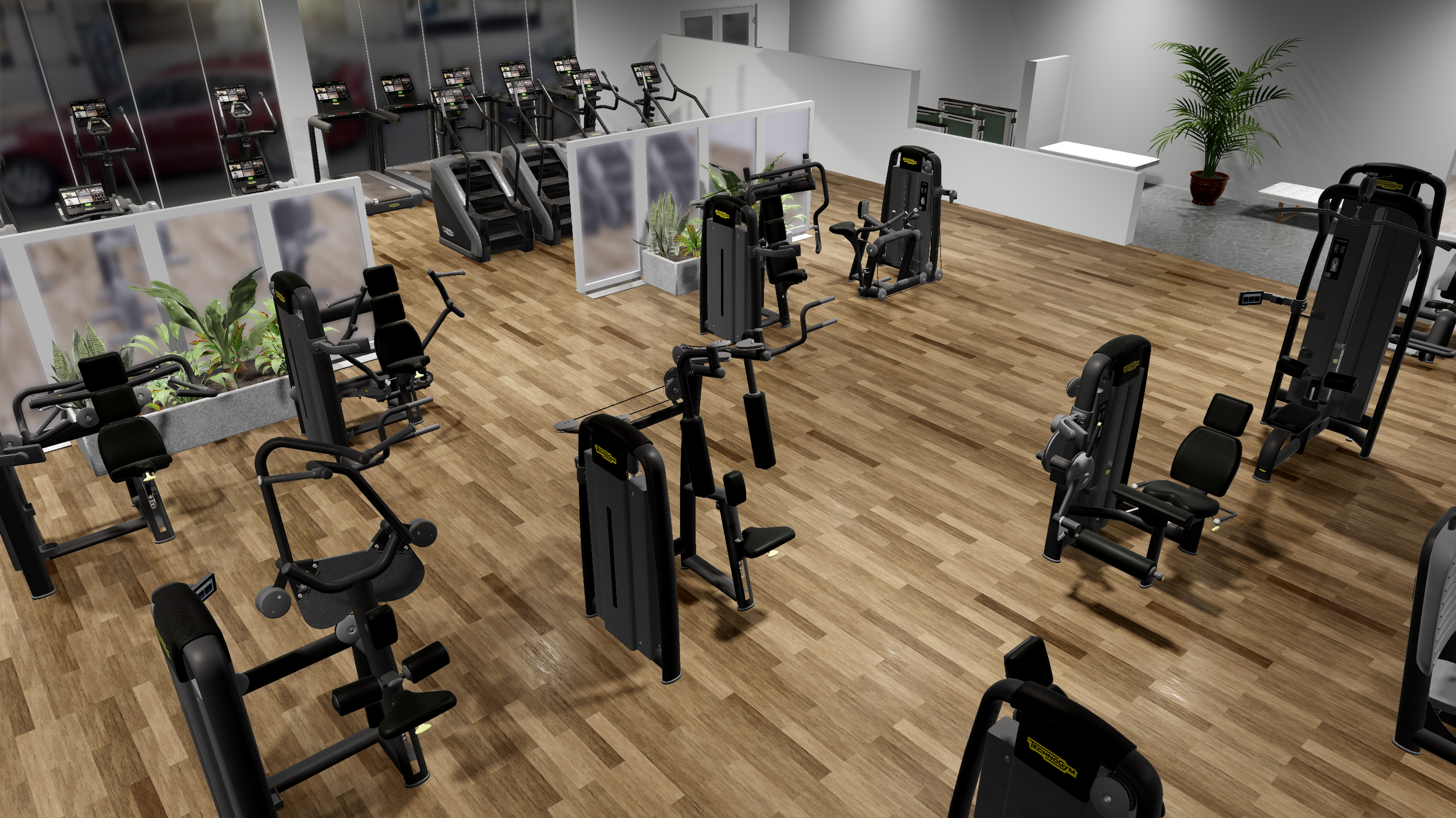 Ecdesign 5 Fitnessstudio Design