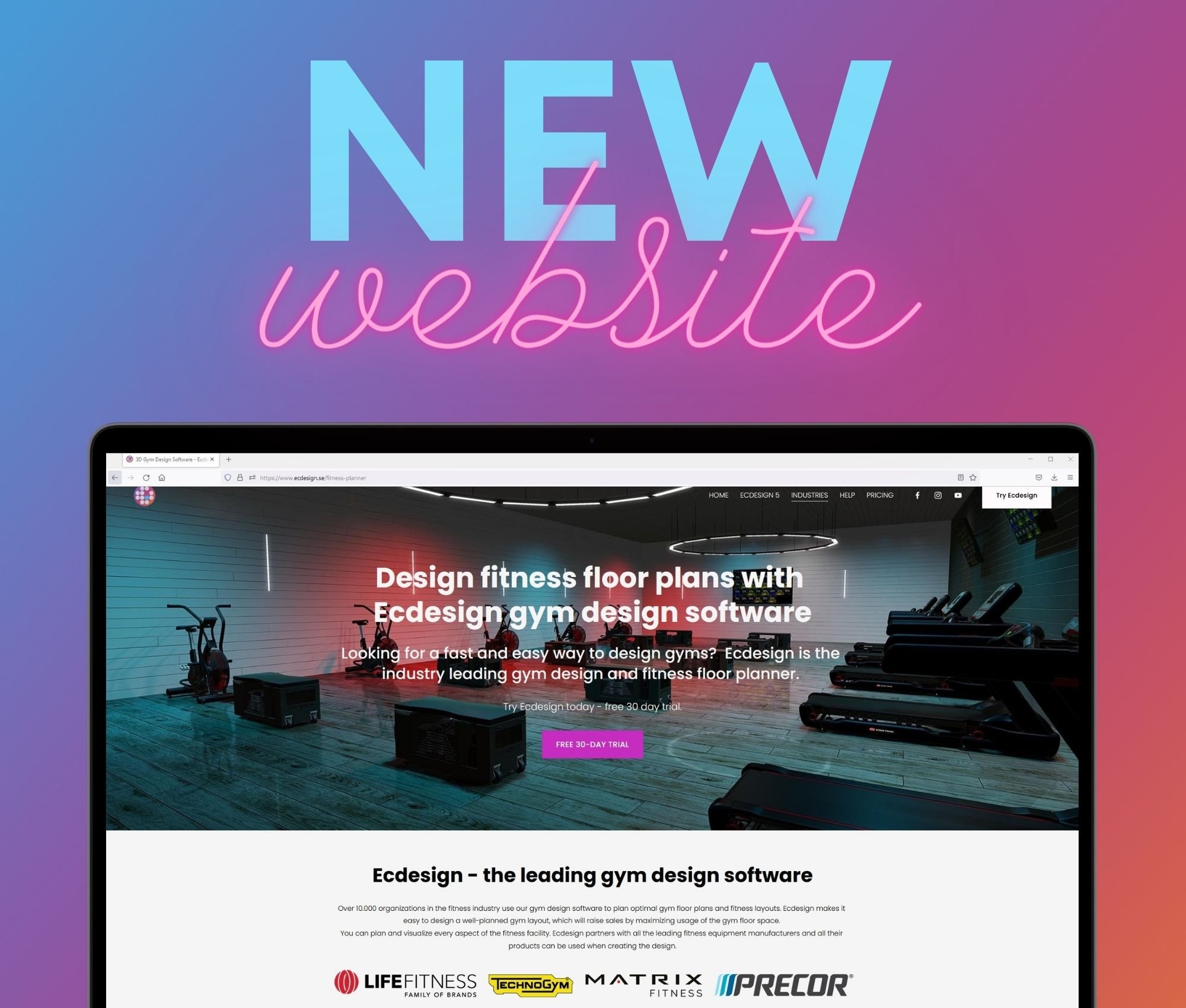 Neue Ecdesign Website, 3D-Bodenplaner, ECDESIGN