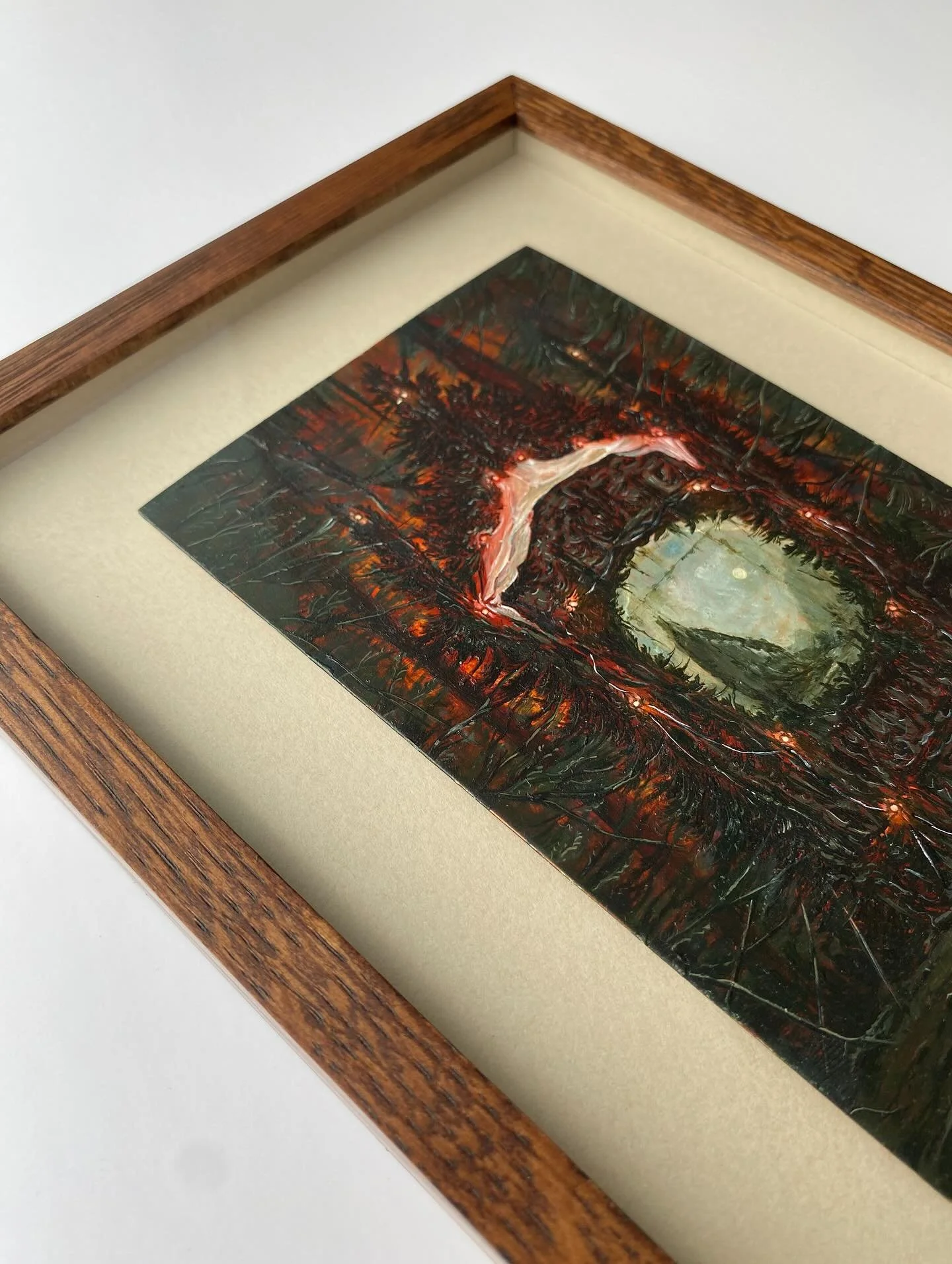 I recently framed these little beauties for @jowhittleart just prior to her being announced as  one of the 4 artists shortlisted for First Prize at the @jmpaintingprize. Only the biggest prize in painting in the UK! Thoroughly well deserved Jo, and a