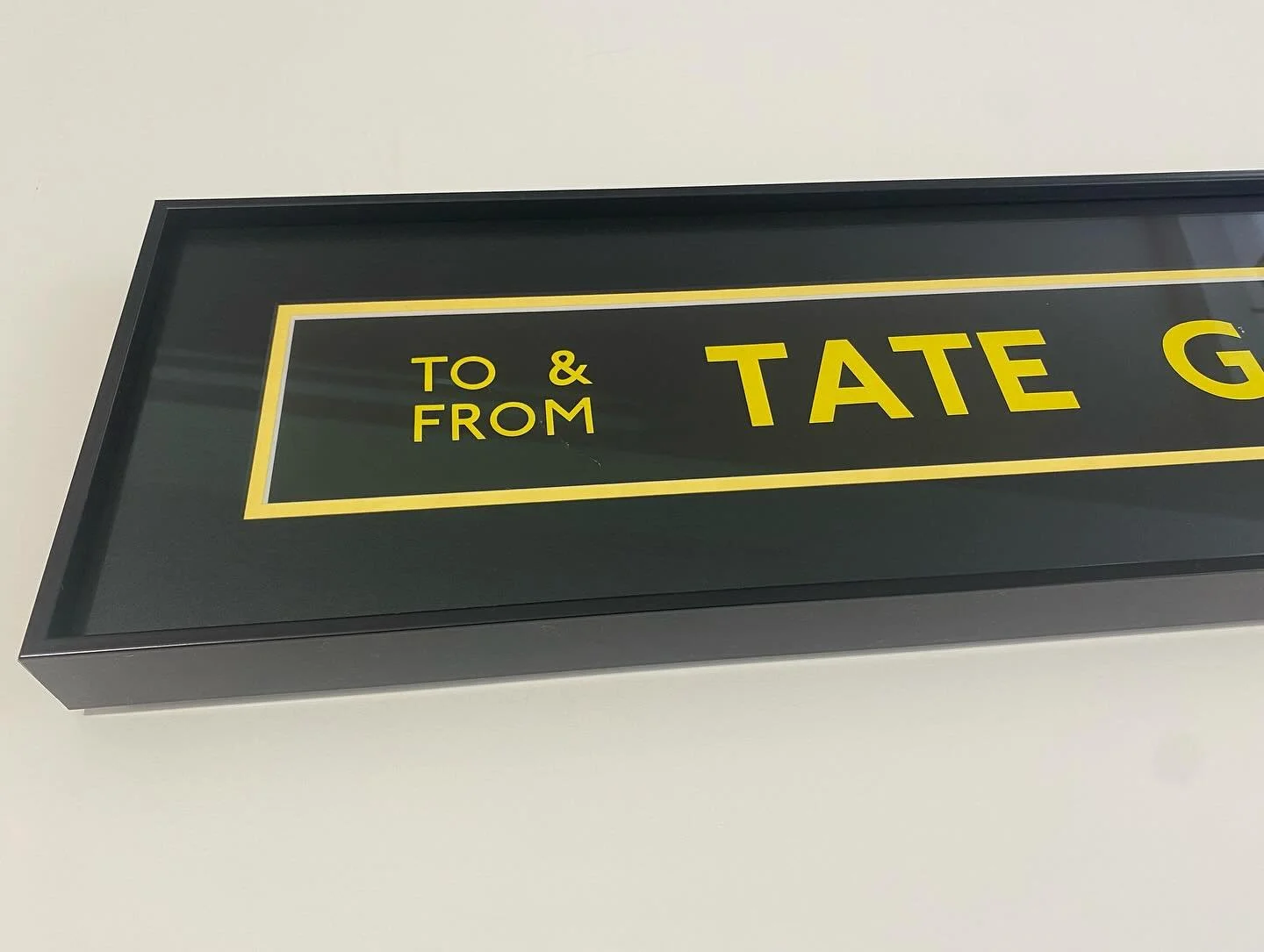 Framed this up a few weeks back. An old bus stop reel. I&rsquo;d love to have @tate as my destination right now. It&rsquo;s been too long. Loved the days of galavanting around London at weekends back when I was doing a 2 year residency down @christsh