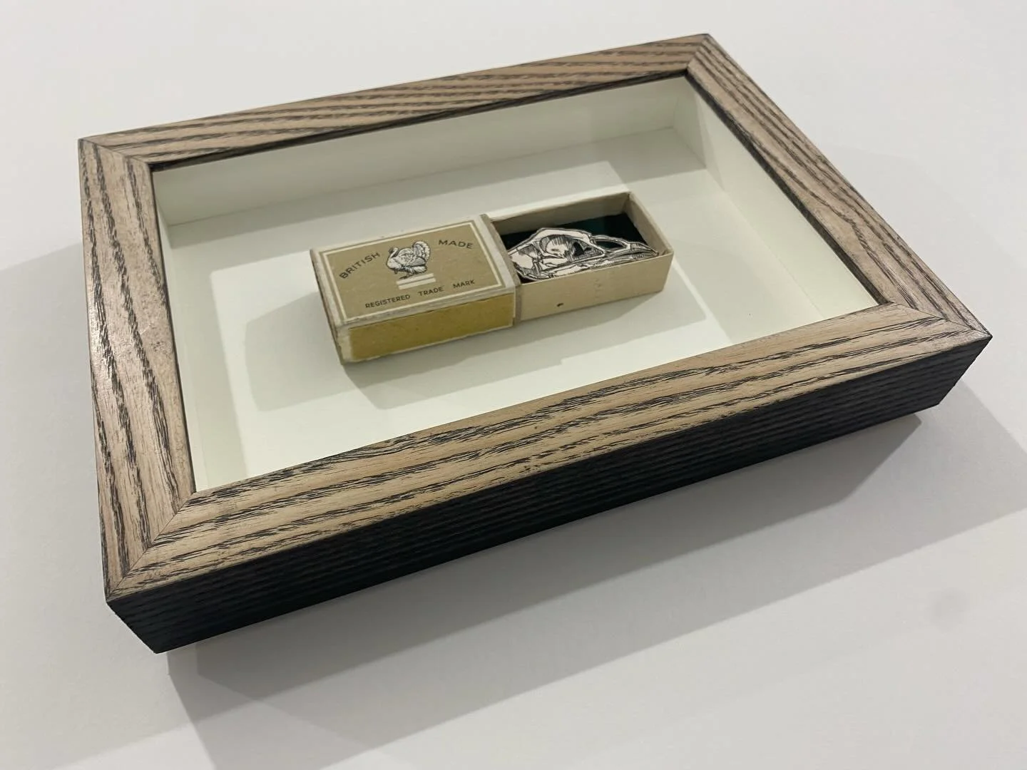 These @jimmcelvaney matchbox works flew straight out of the door! I&rsquo;d sold a couple that I&rsquo;d framed, and when I got these in to fill the void on the wall that had been left behind, the same collector snapped them up before I&rsquo;d even 