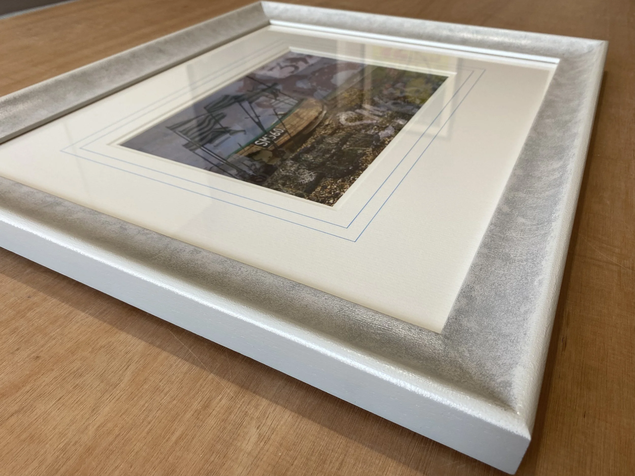 Dappled painted frame