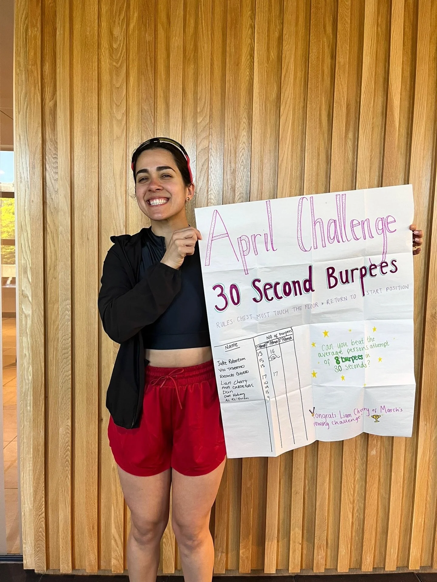 April Challenge Winner 🏆 🔥

Big shoutout to our April winner - Val!! One of our very own PTs! 💪

That&rsquo;s now TWO months running that our trainers have taken the top spot&hellip; March AND April 👀

So the question is: 
Who&rsquo;s stepping up
