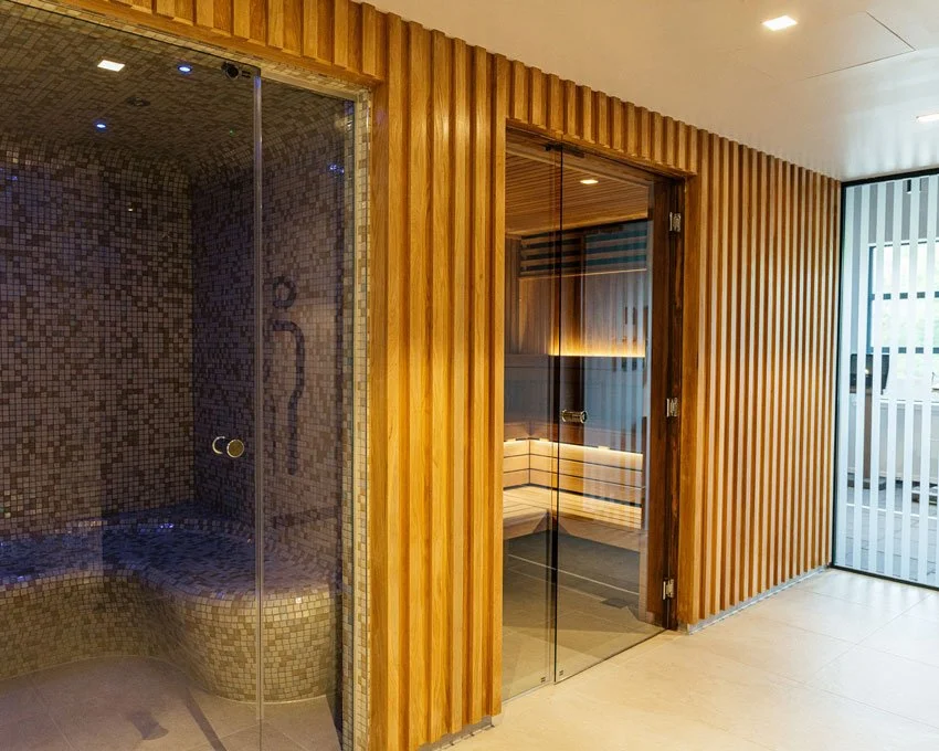 Sauna and Steam suite at neoGym