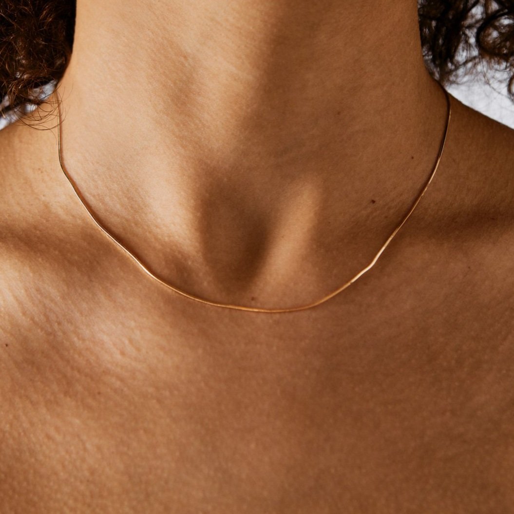 Zoë Chicco 14k Gold Medium Snake Chain Necklace – ZOË CHICCO