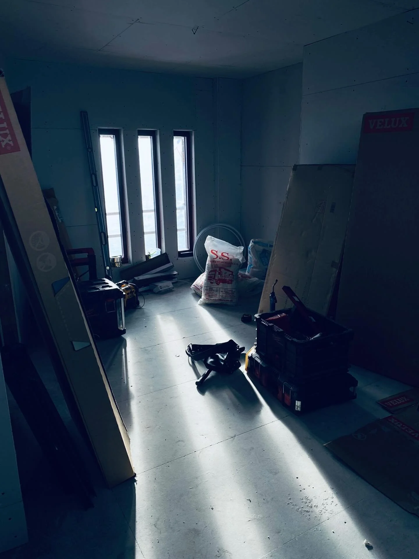 Last week ✨ Light coming through in our new loft, it&rsquo;s starting to take shape, will be so good to be up here ✨ There is 20% off on everything in my online shop. Use code: KAJ20 at checkout ✨ Uma insisted on making cinnamon buns, I insisted on m