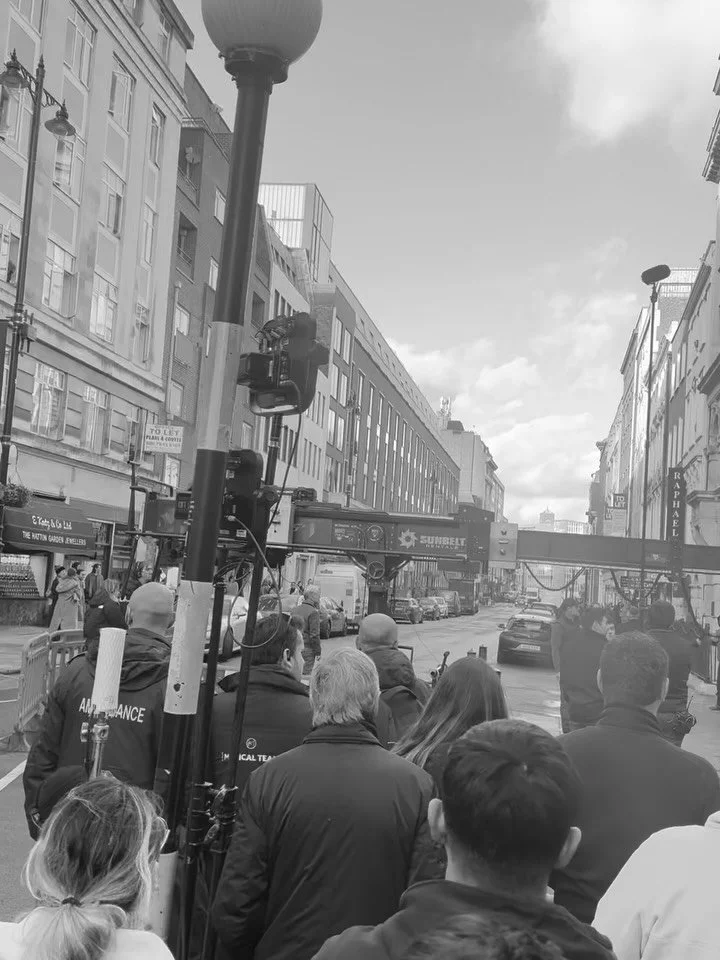 Last week ✨ A normal day in Hatton Garden, if it&rsquo;s not filming then it&rsquo;s a parade of super cars or some influencer  YouTube video being shot&hellip; ✨ Lights shining bright on the stall last night on Broadway market. I&rsquo;ve pick up th