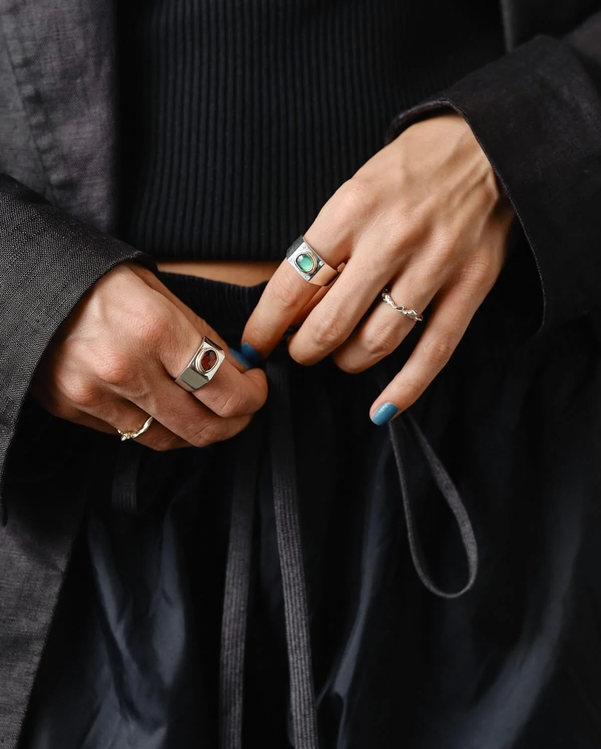 Today&rsquo;s pick! 😎 🖤 💍 #karinandreassonjewellery