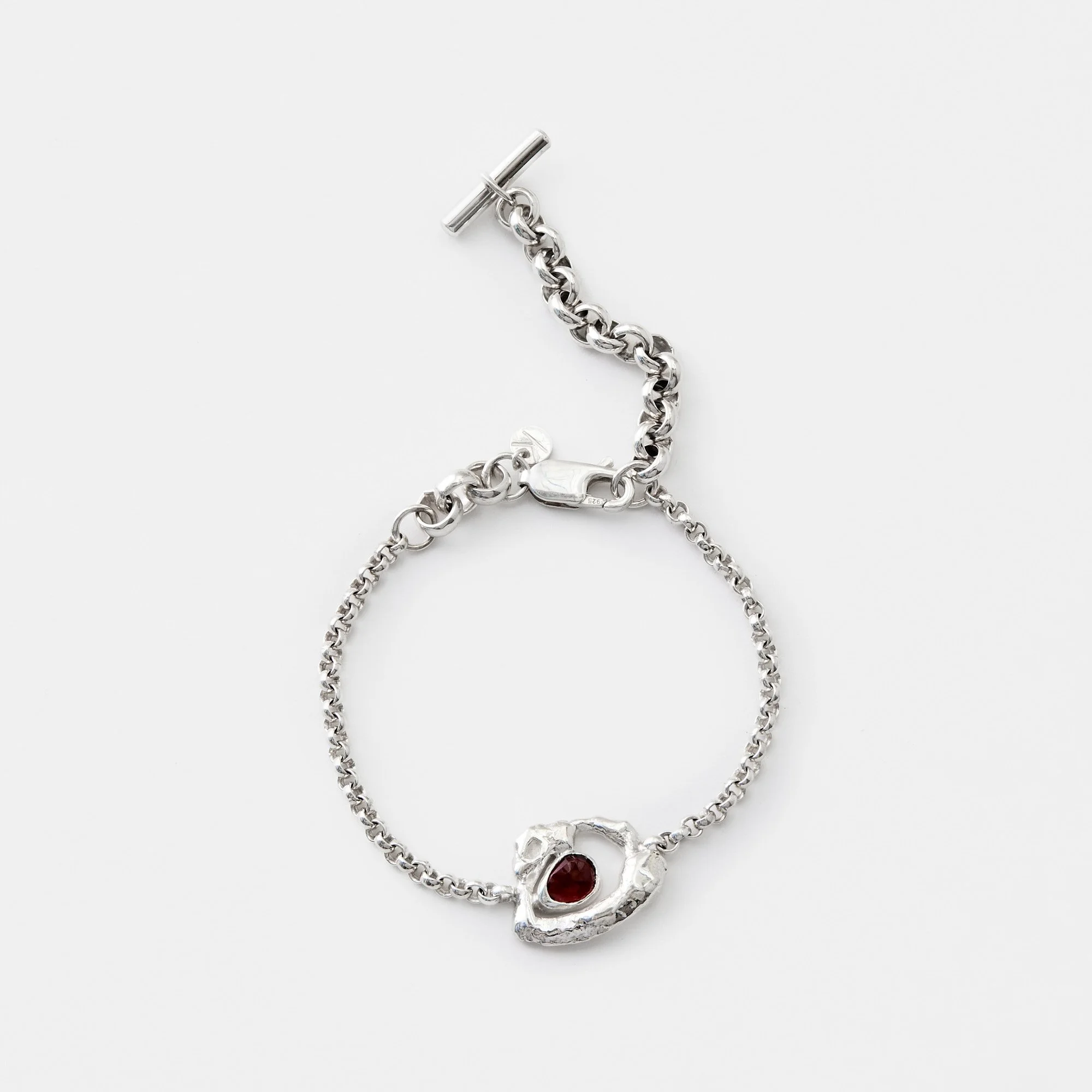 Toggle bracelet silver