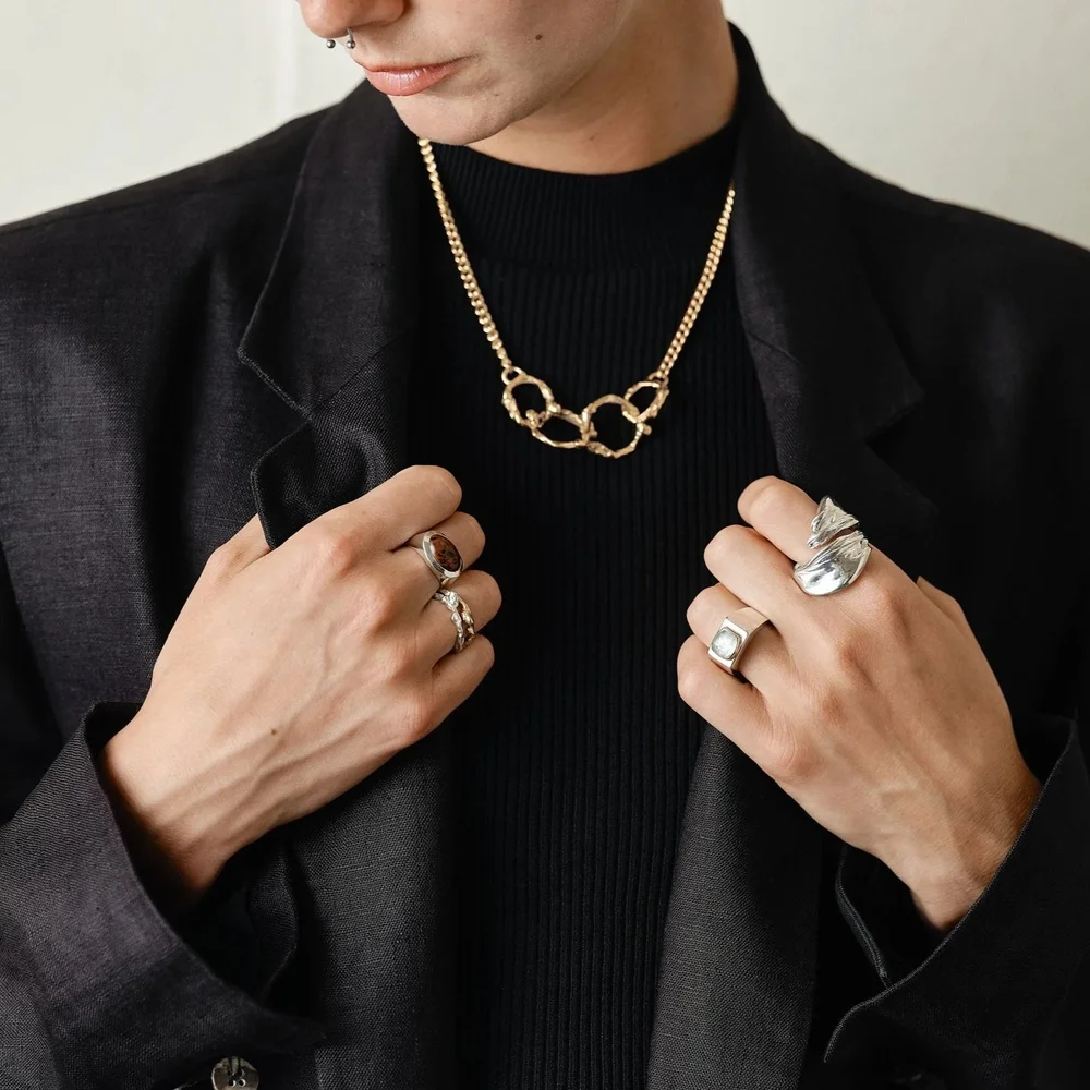 Alexander Mcqueen Necklace Hands Edward Scissorhands Hands