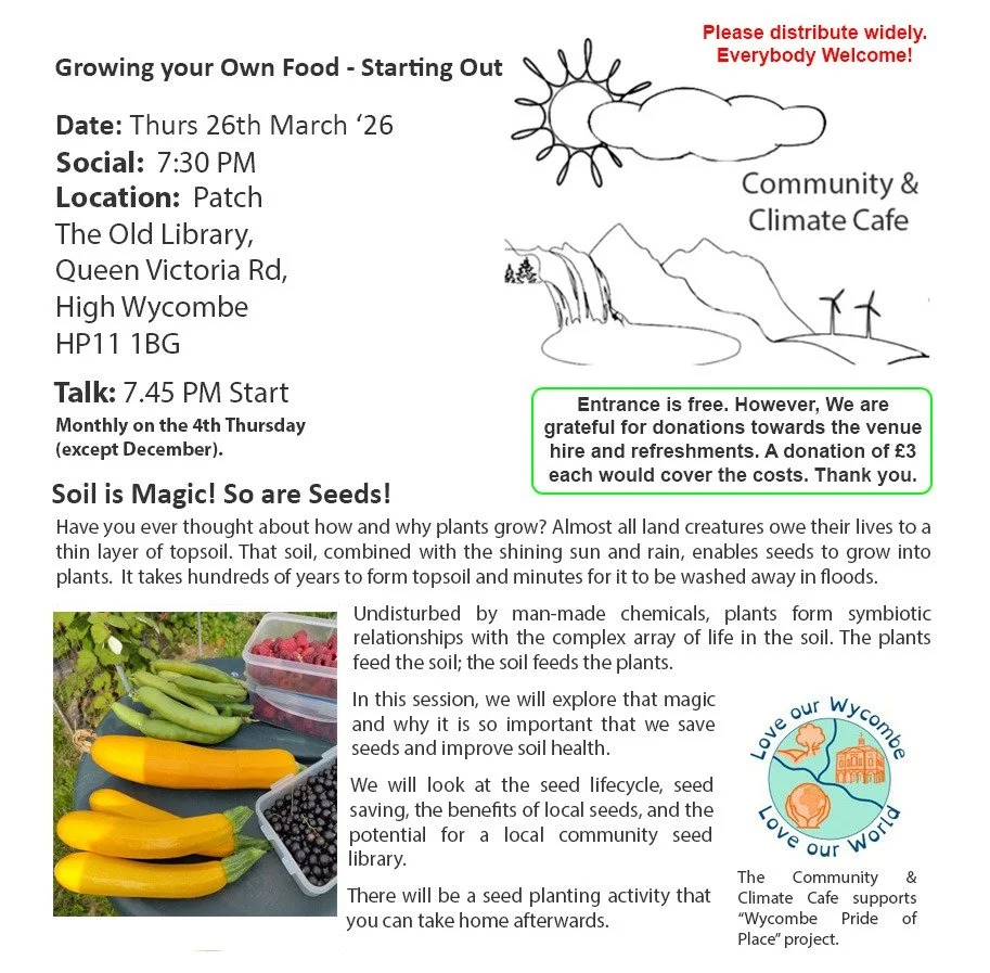 Community &amp; Climate Cafe 