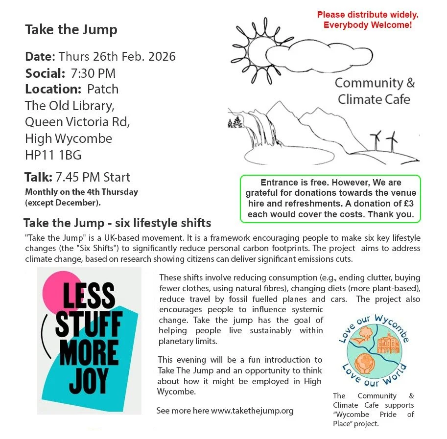 Community &amp; Climate Cafe