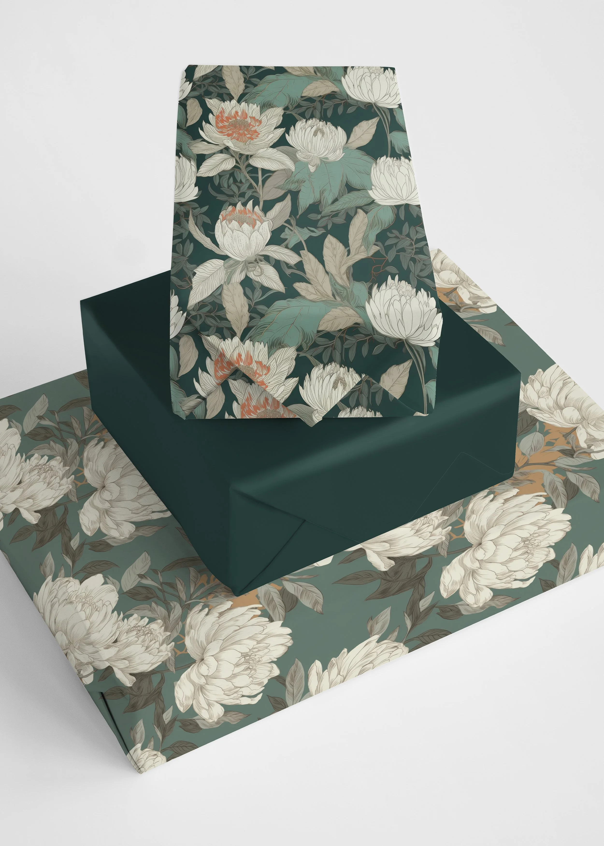 Soft Blue Flowers Set of 6 patterns by Ninterints Studio - website image #7.jpg