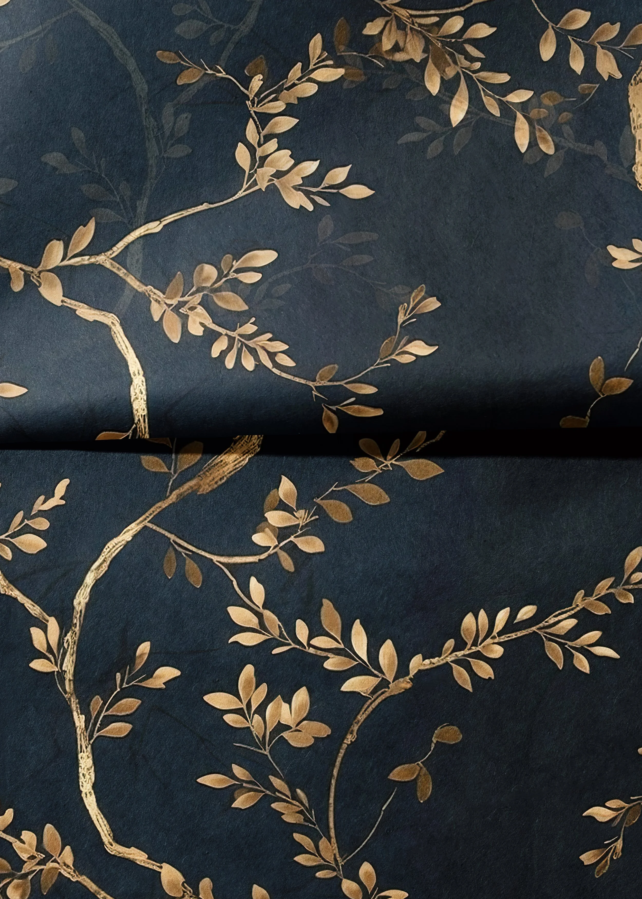 Golden botanical set of 10 patterns - 2500x3500px image #15.jpg