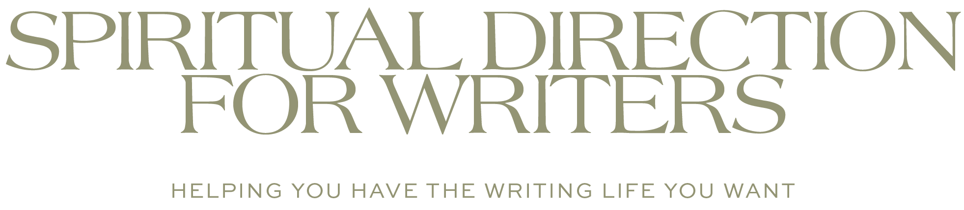 Spiritual Direction for Writers®