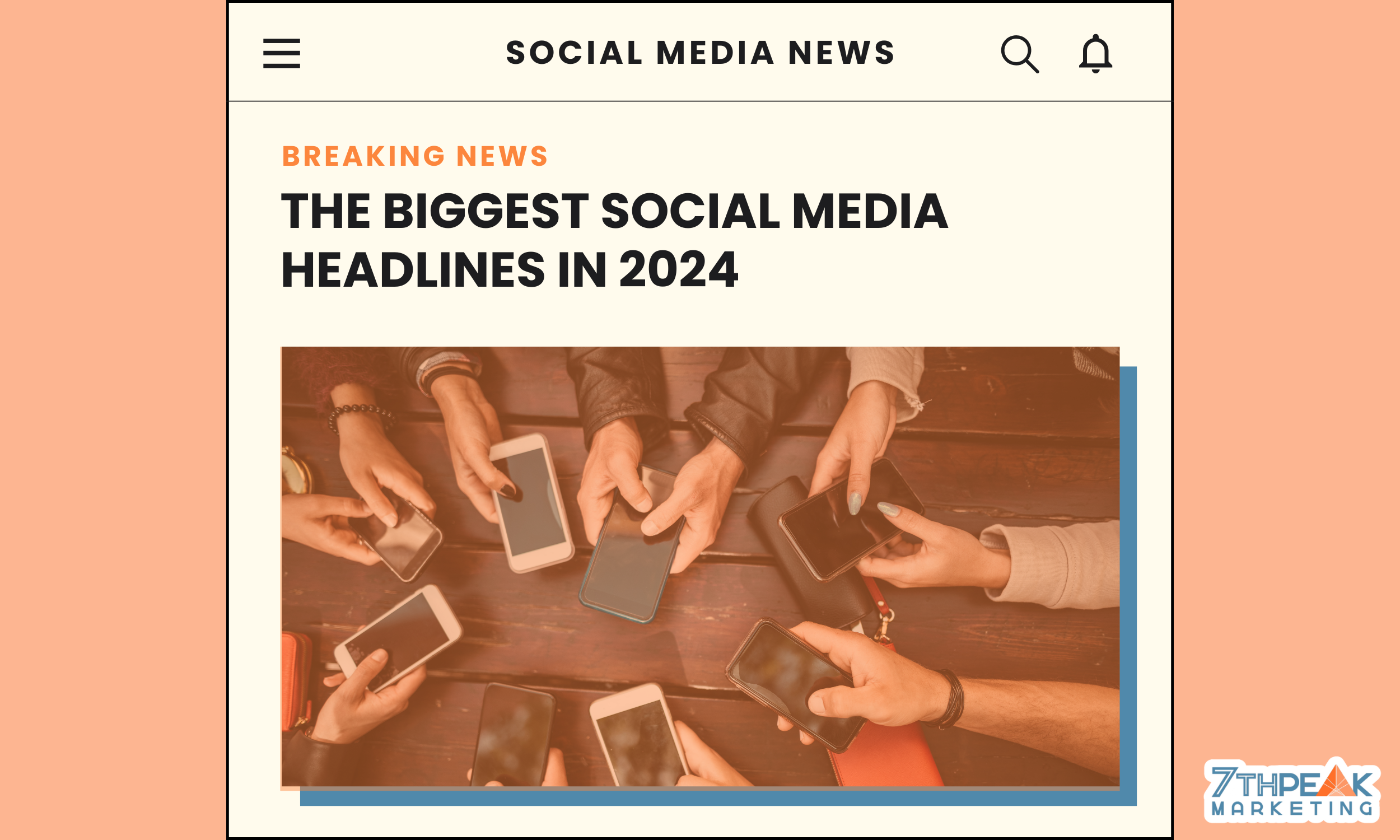 The Biggest Social Media Headlines of 2024