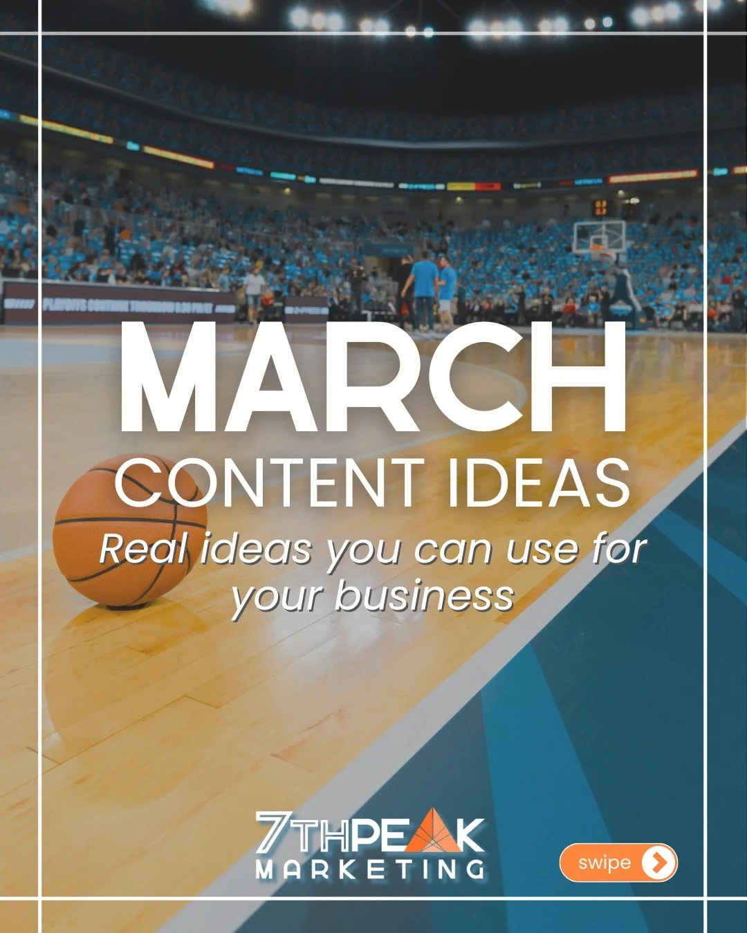 Here are March content ideas you can steal to drive real results for your business! Staying timely and relevant helps you inform, engage, and connect with the customers who matter most. 7th Peak Marketing is full of ideas that convert. Want to learn 