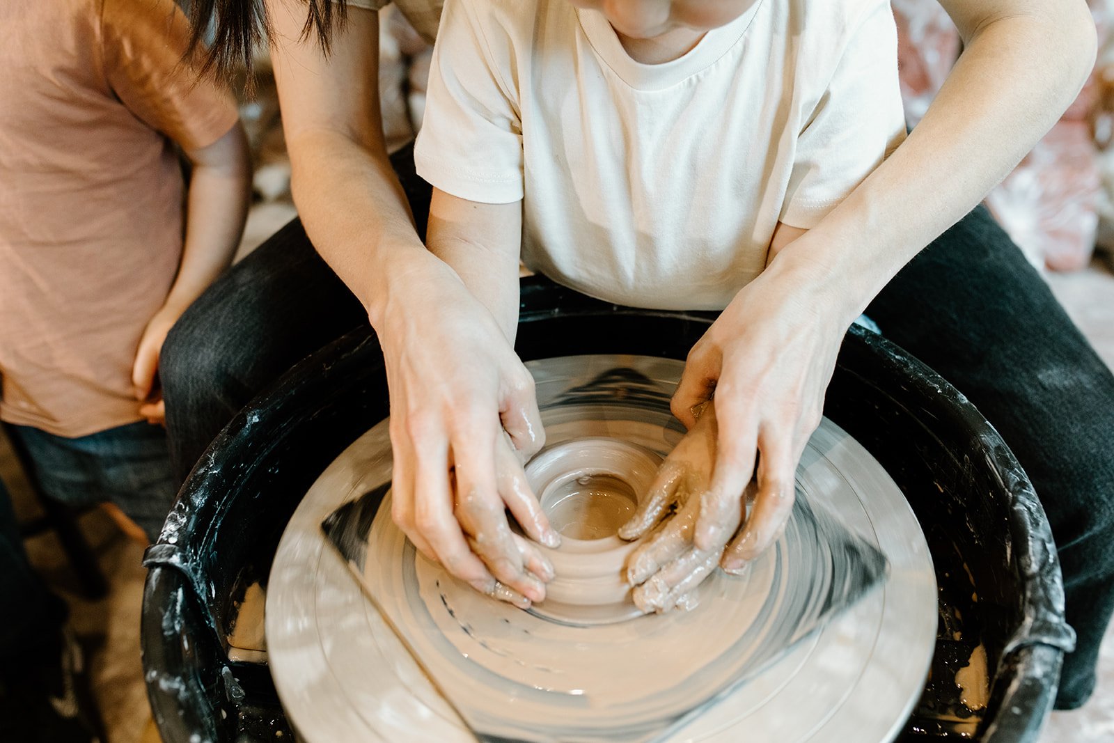 Kid's Pottery Wheel Experience